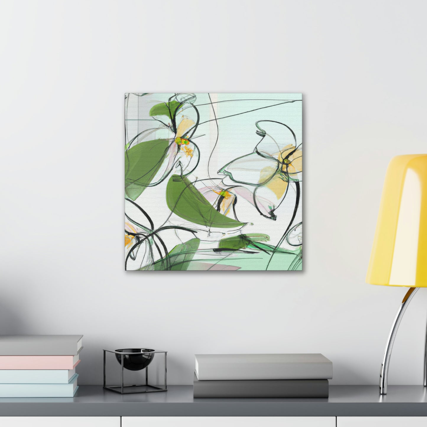 Jasmine in Art Deco - Canvas