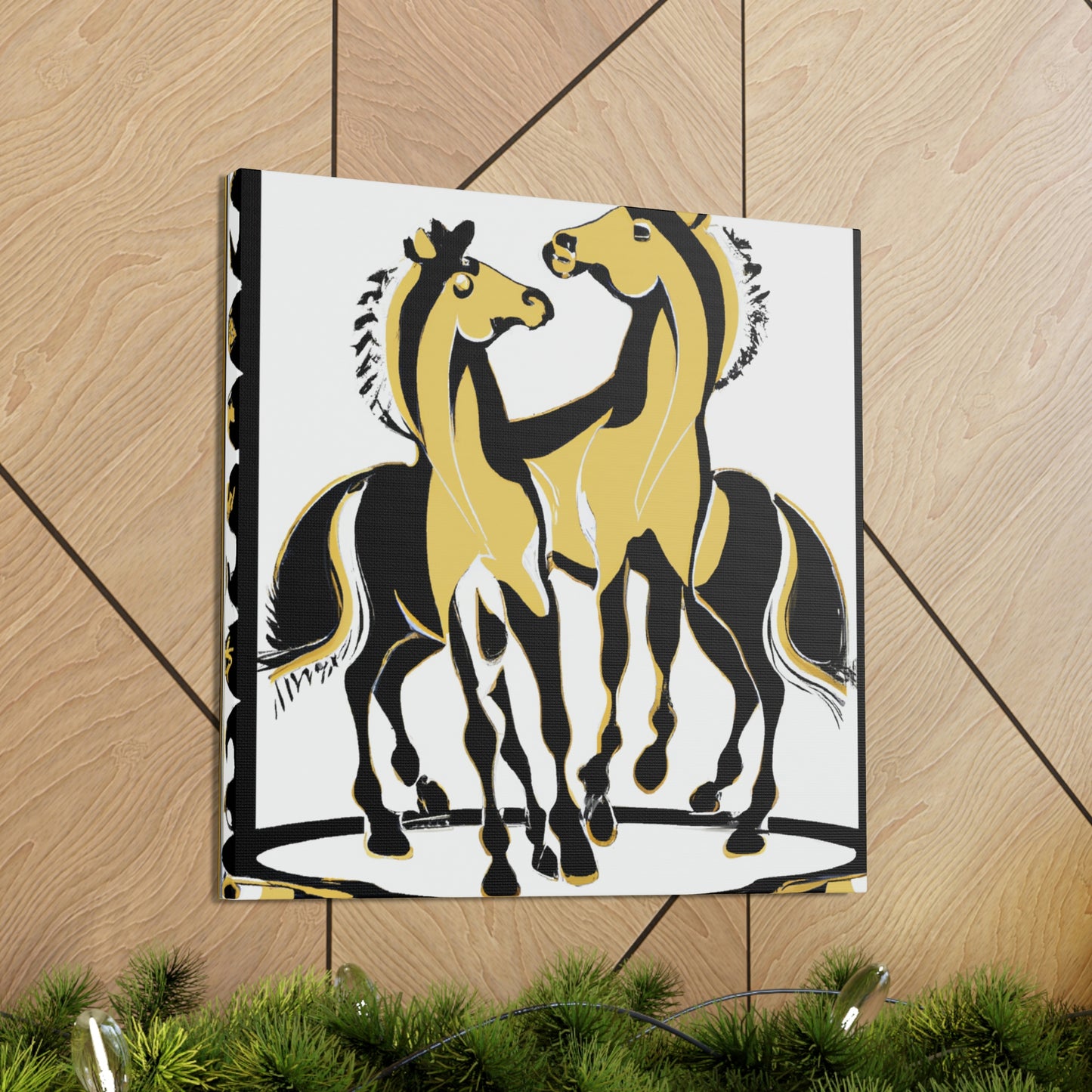 "Horses of the Jazz Age" - Canvas