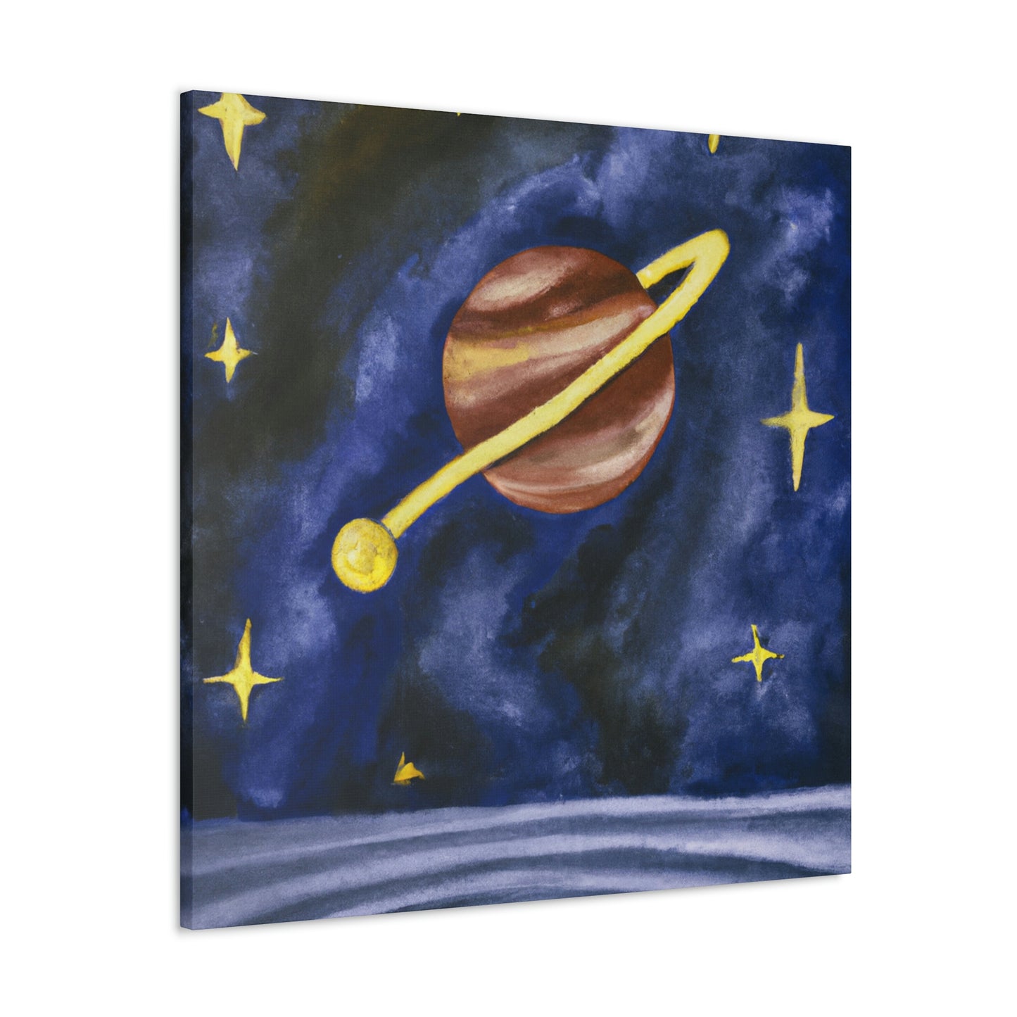 Jupiter's Celestial Majesty - Canvas