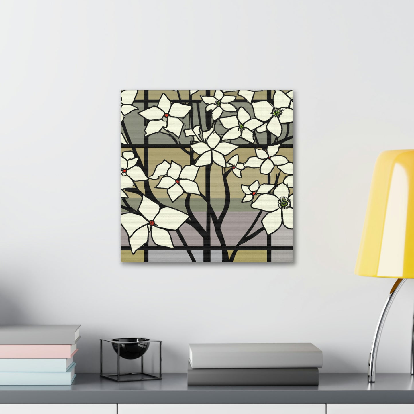 "Spear of Dogwood Blossoms" - Canvas