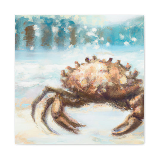 "Crab of Clockwork Cogs" - Canvas