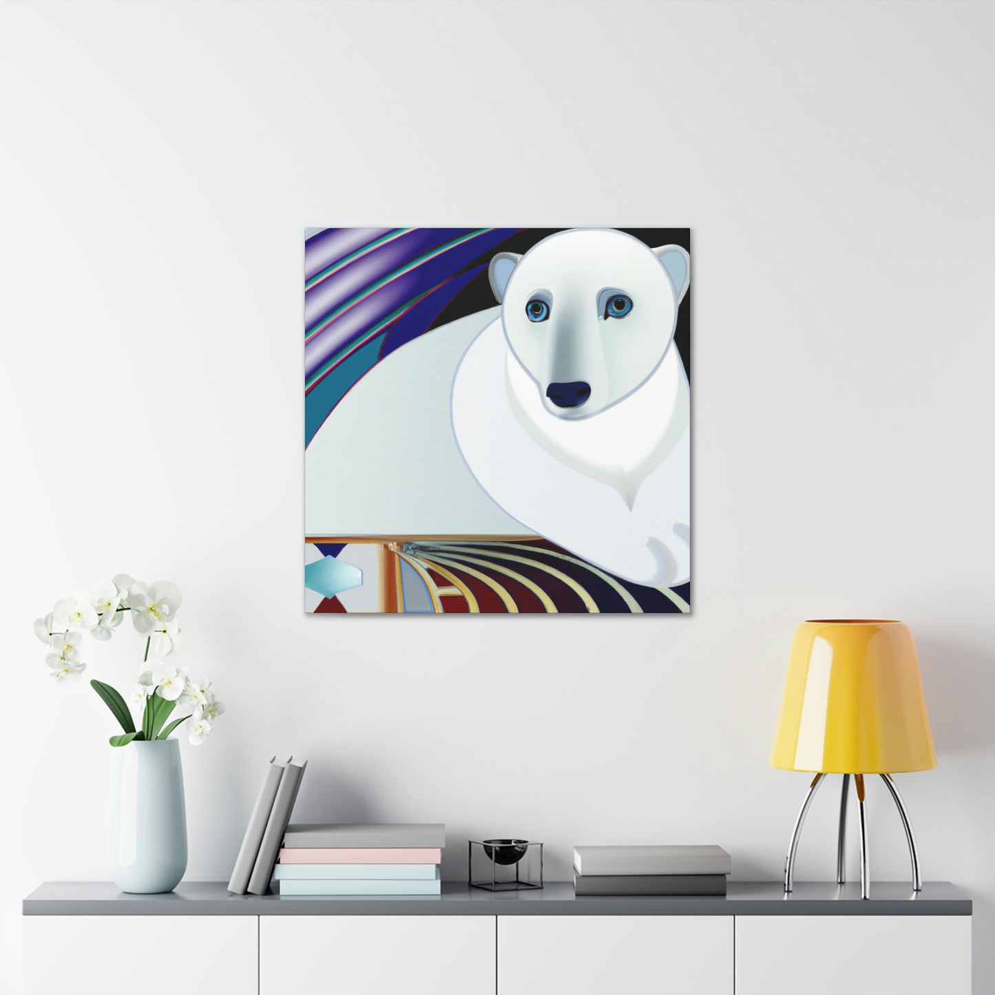 Ermine's Shining Splendor - Canvas