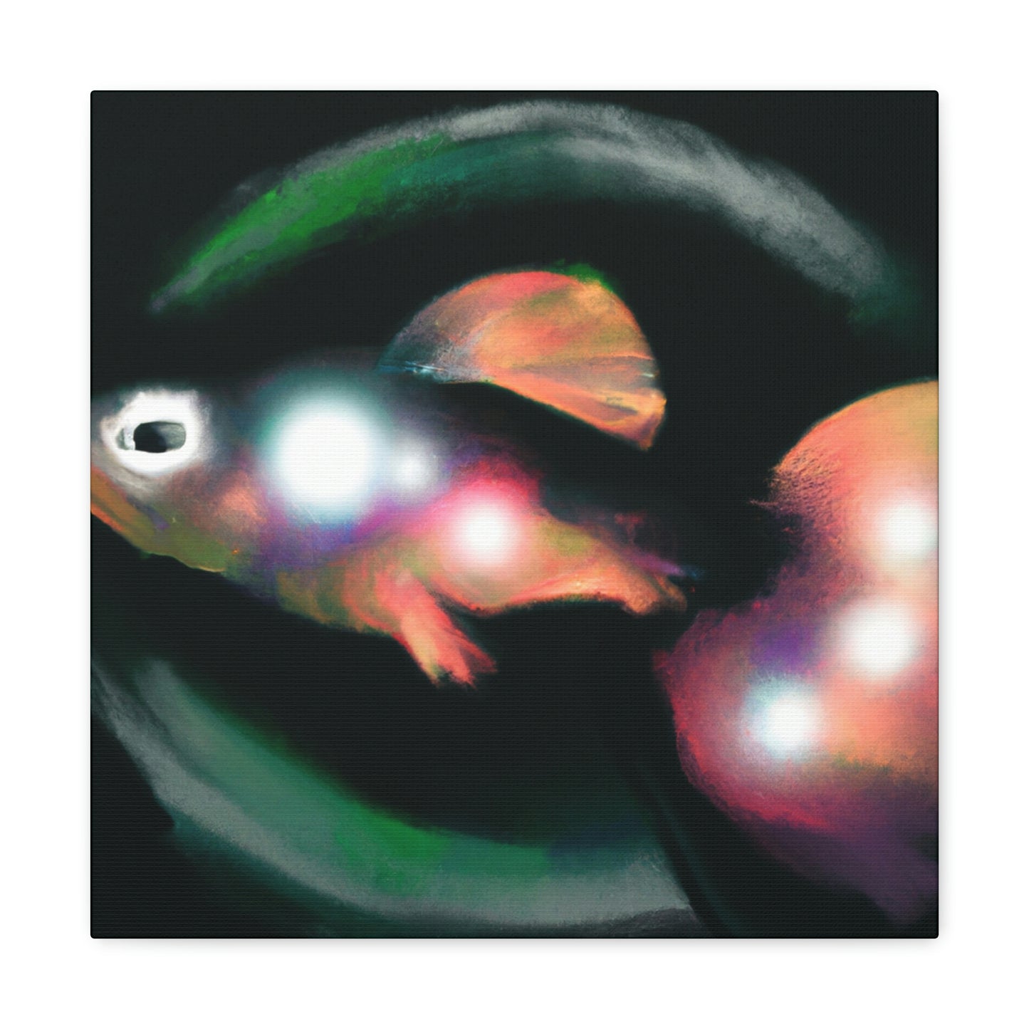 Killifish in Minimalism - Canvas