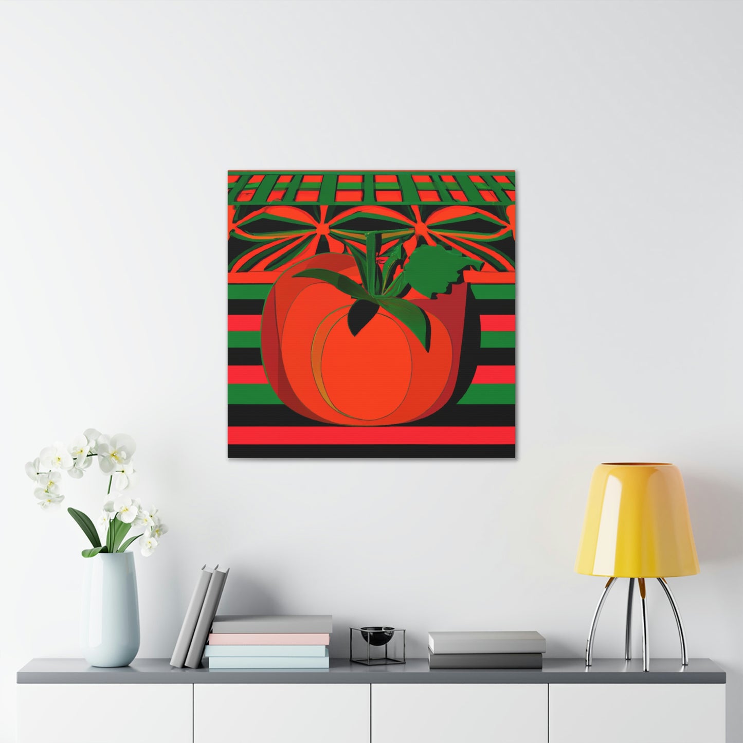 Tomato Sunset Splendor - Canvas