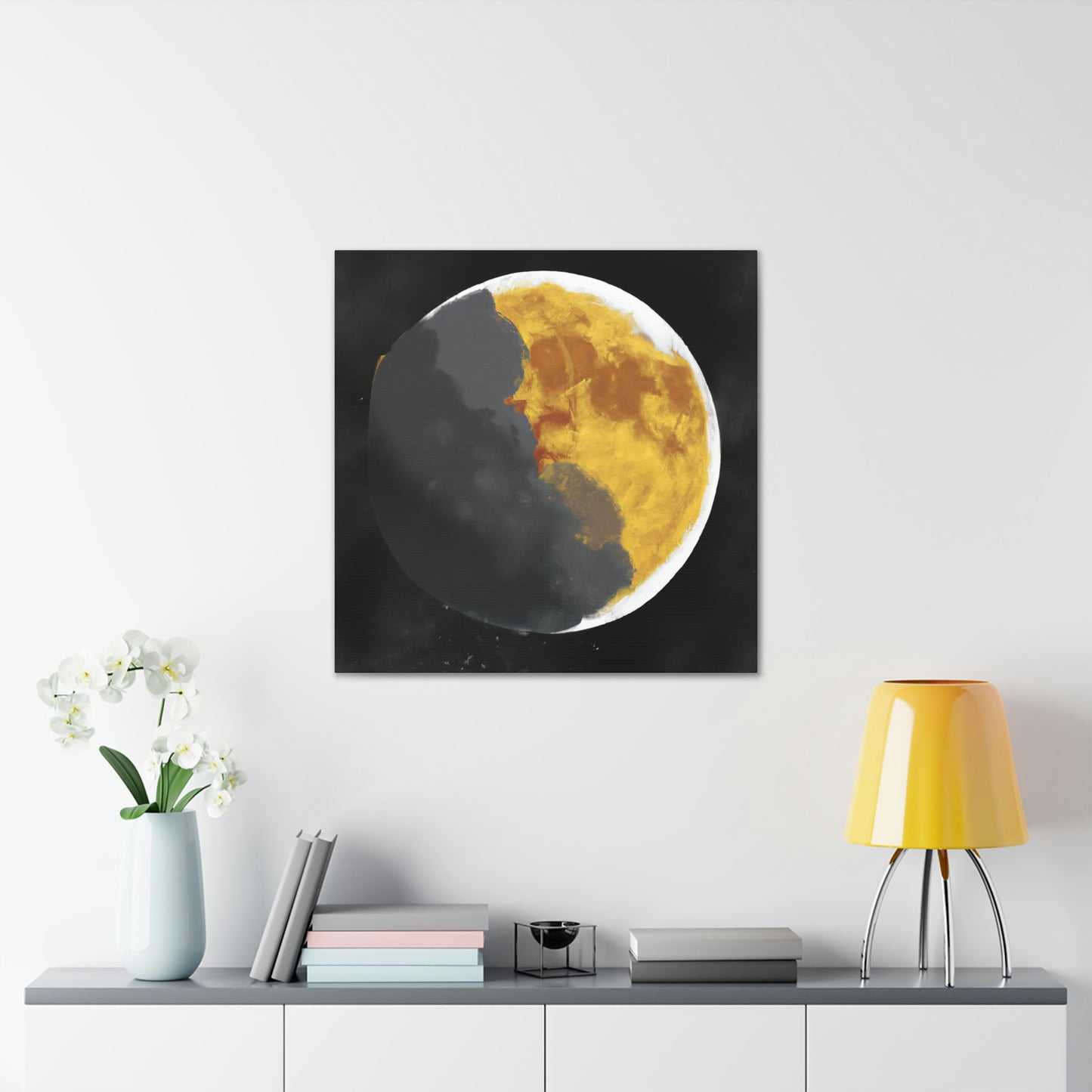 Lunar Night Enchantment - Canvas