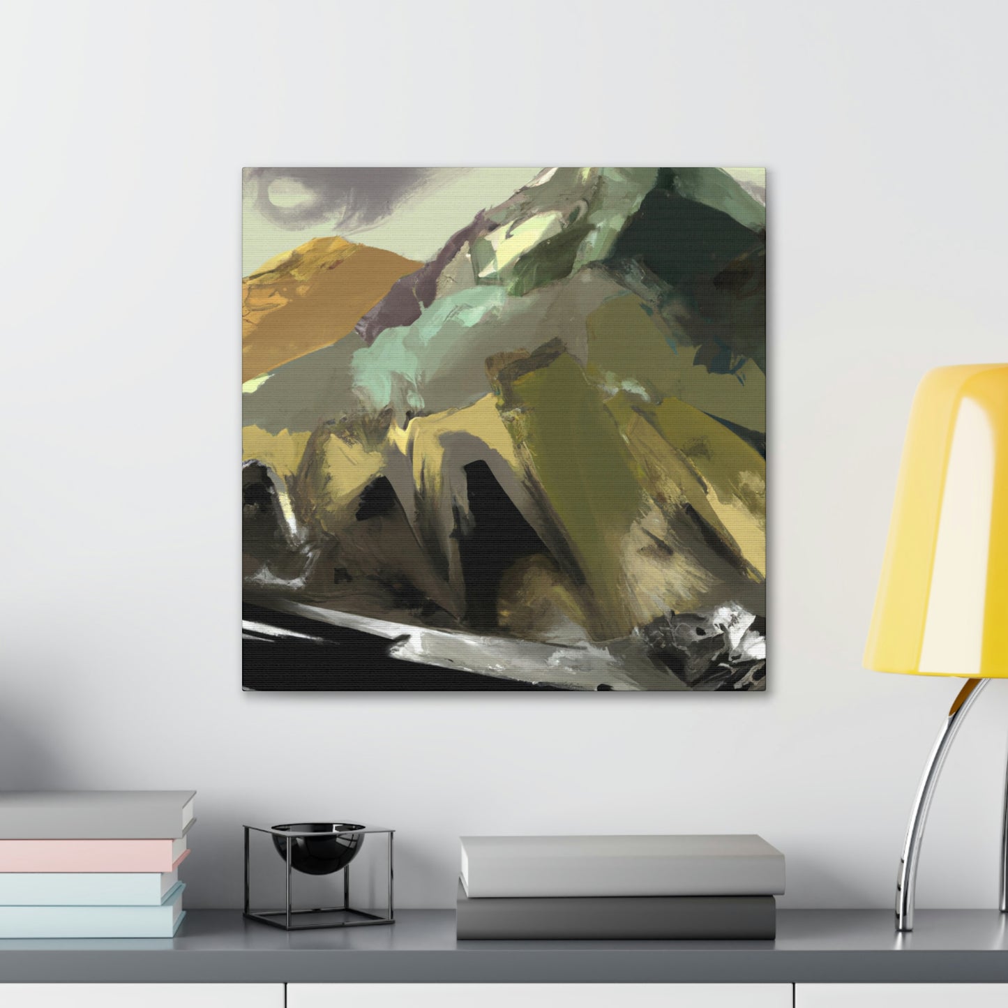 "Mountain Serenity Vision" - Canvas