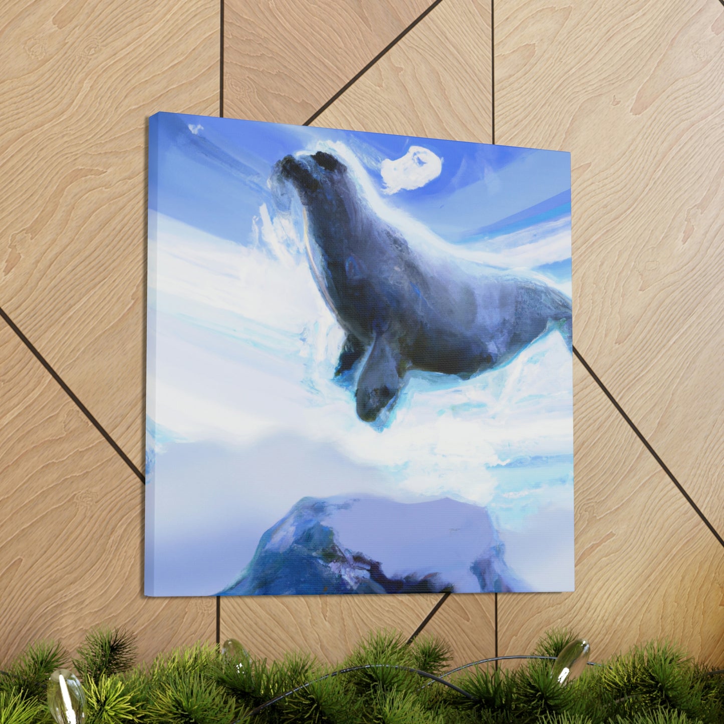 Harp Seal Ballet Dance - Canvas