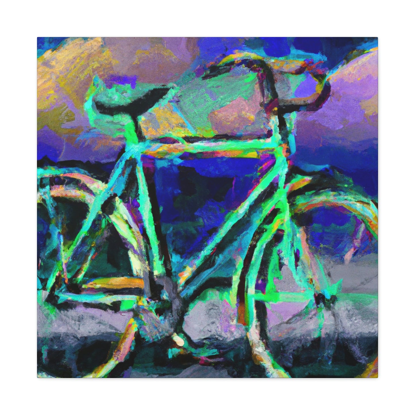 Ride Through Expressionism - Canvas