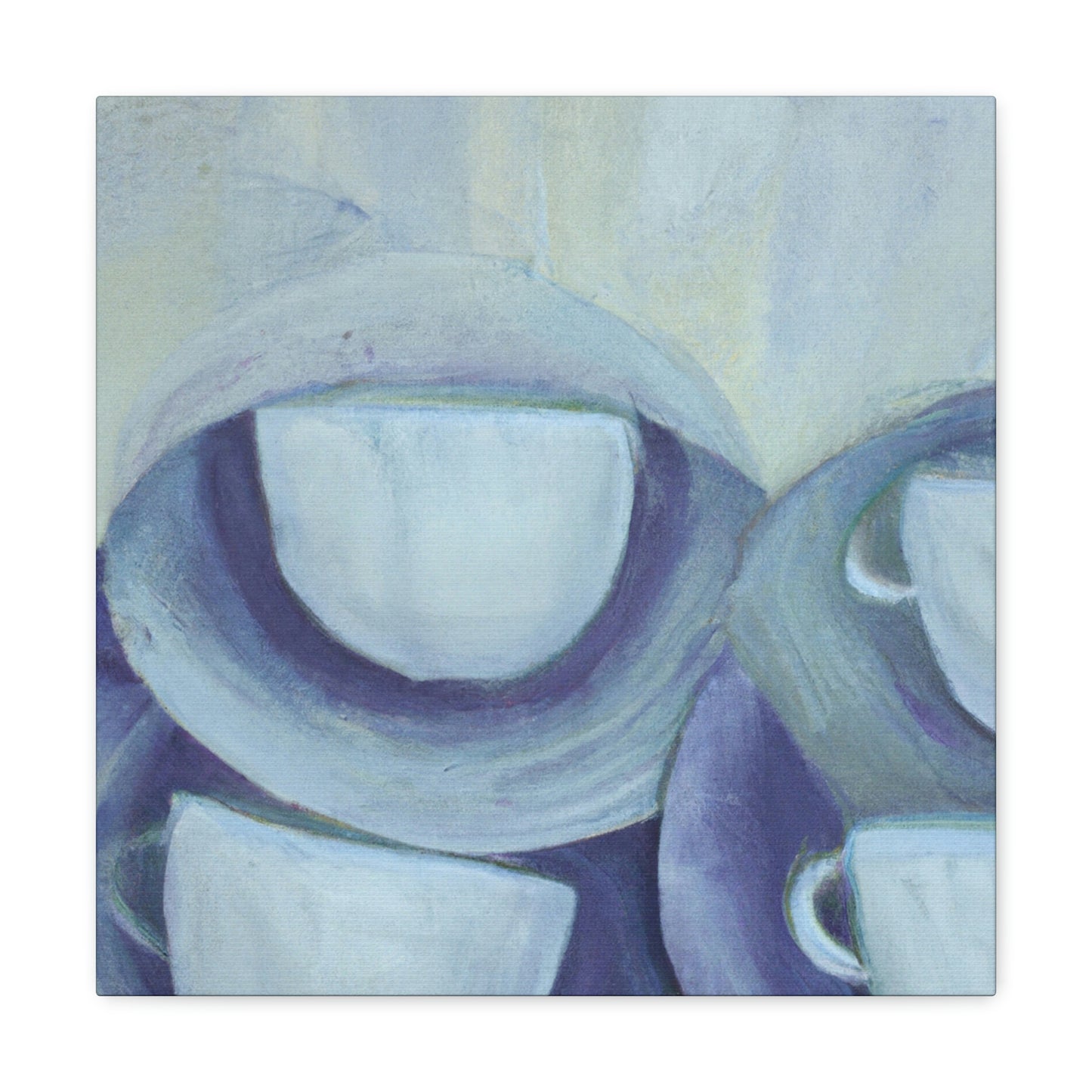 Tea in Timely Cups - Canvas