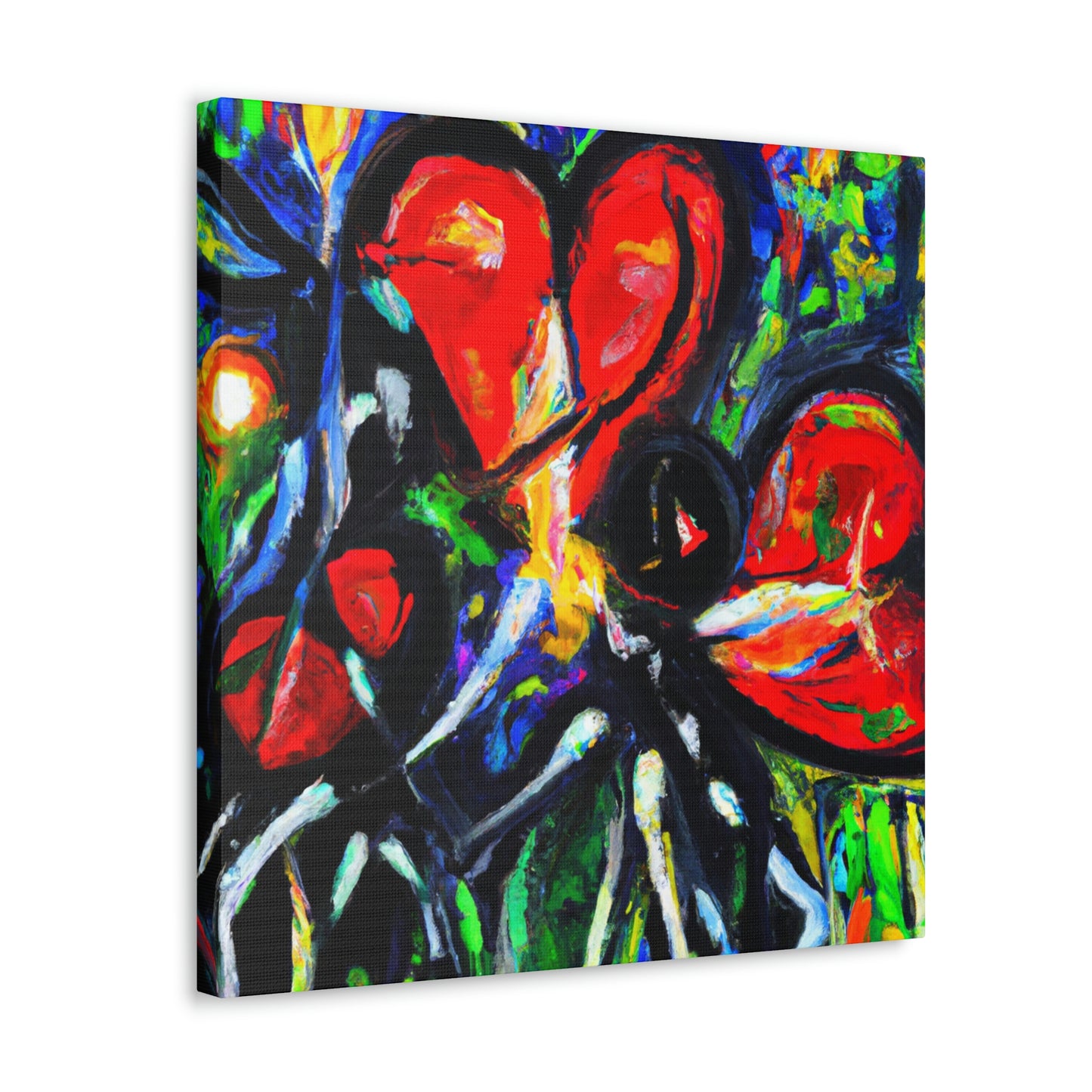 "Love and Fireflies Glow" - Canvas