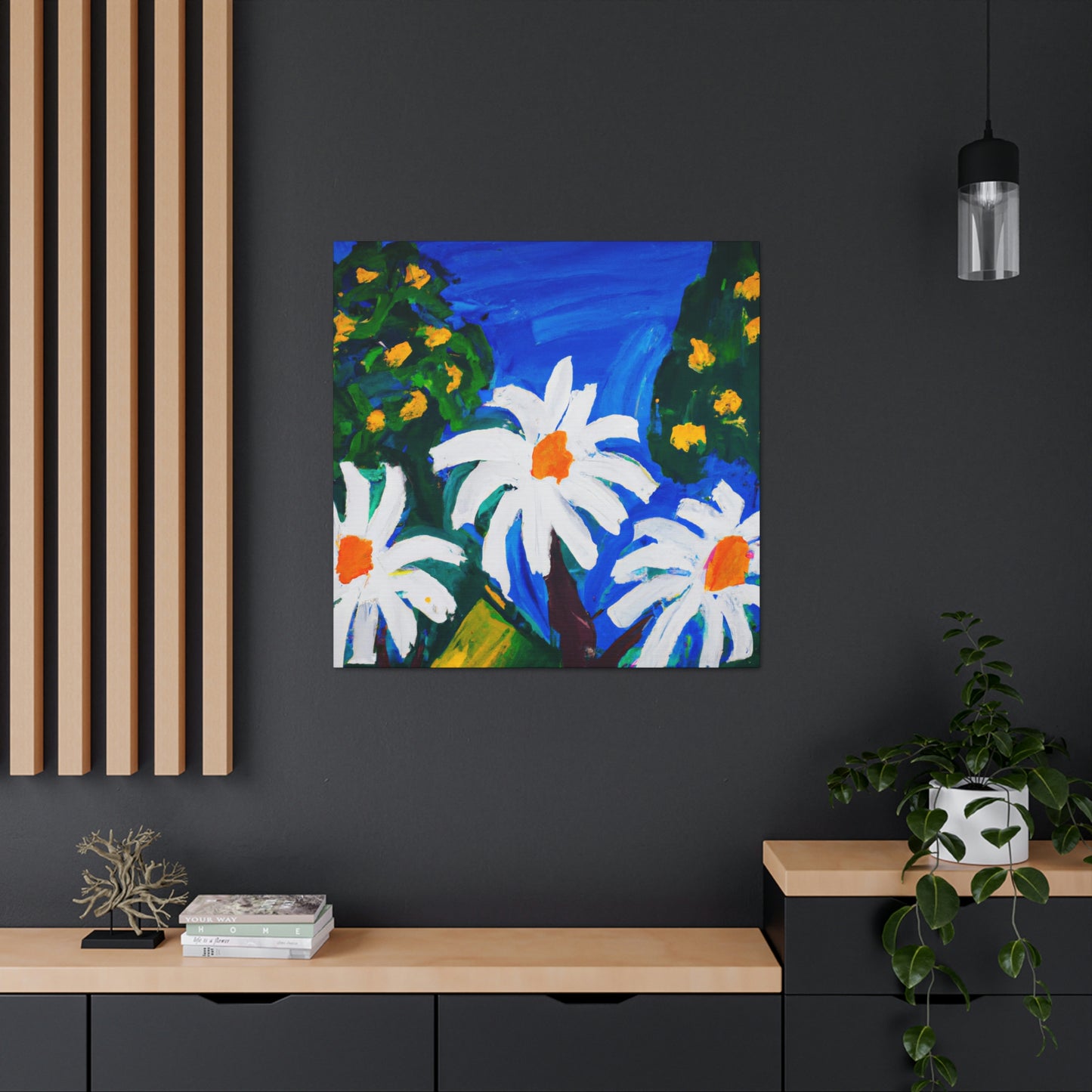 Daisy - Expressionistic Dream - Canvas