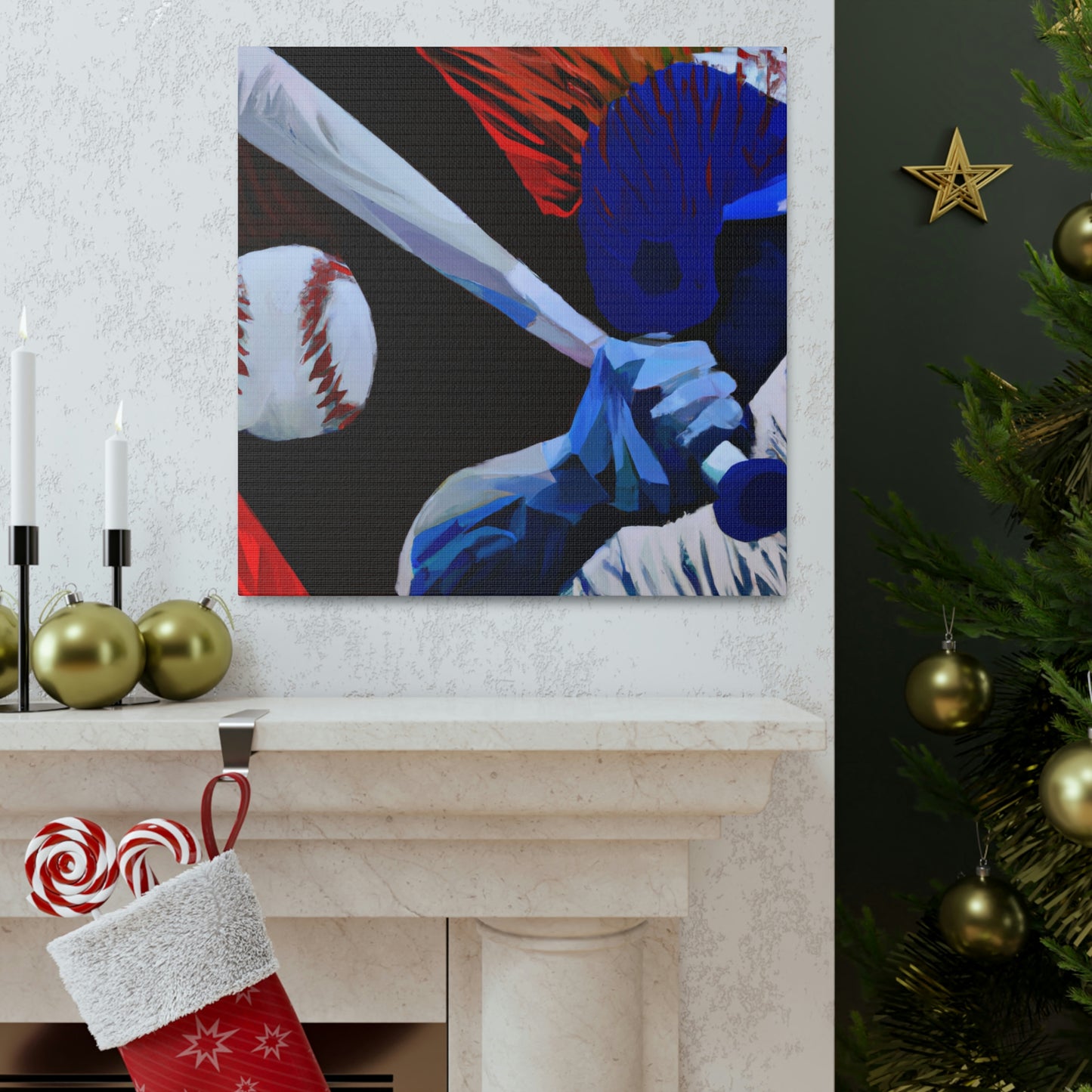 Baseball As Artwork - Canvas