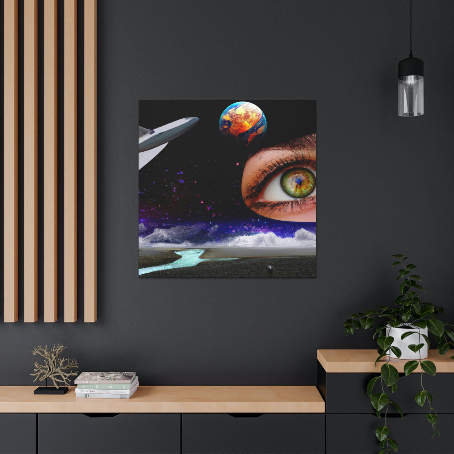 Dreamlike Reflections Plunge - Canvas