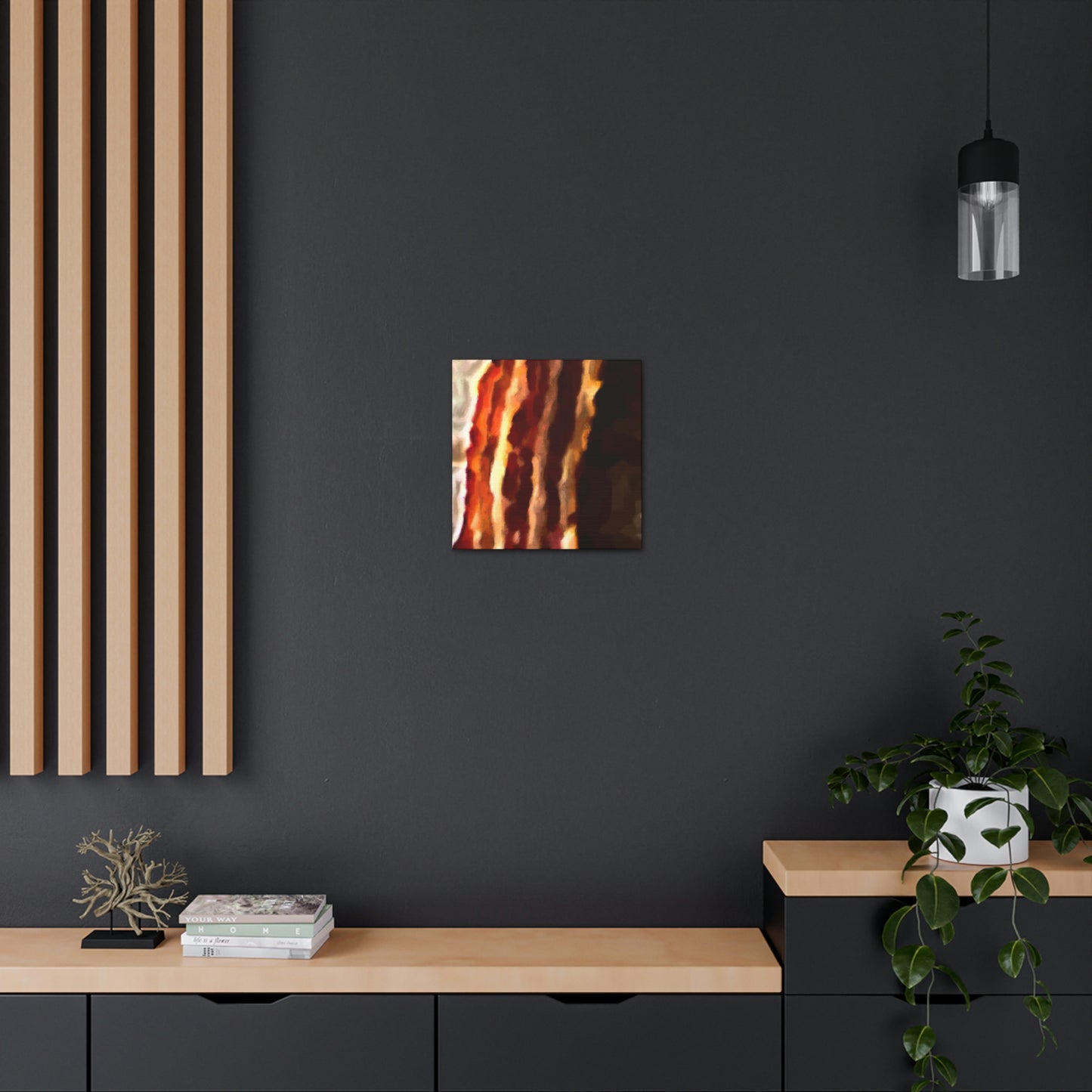 "Sizzling Bacon Delight" - Canvas