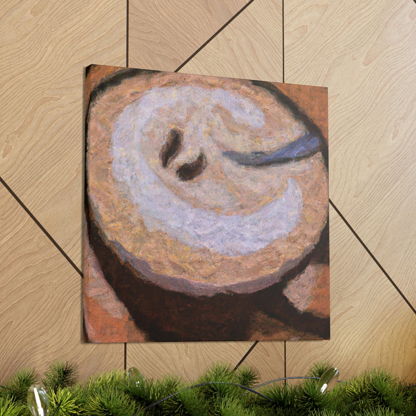 Coffee Swirls Expresssed - Canvas