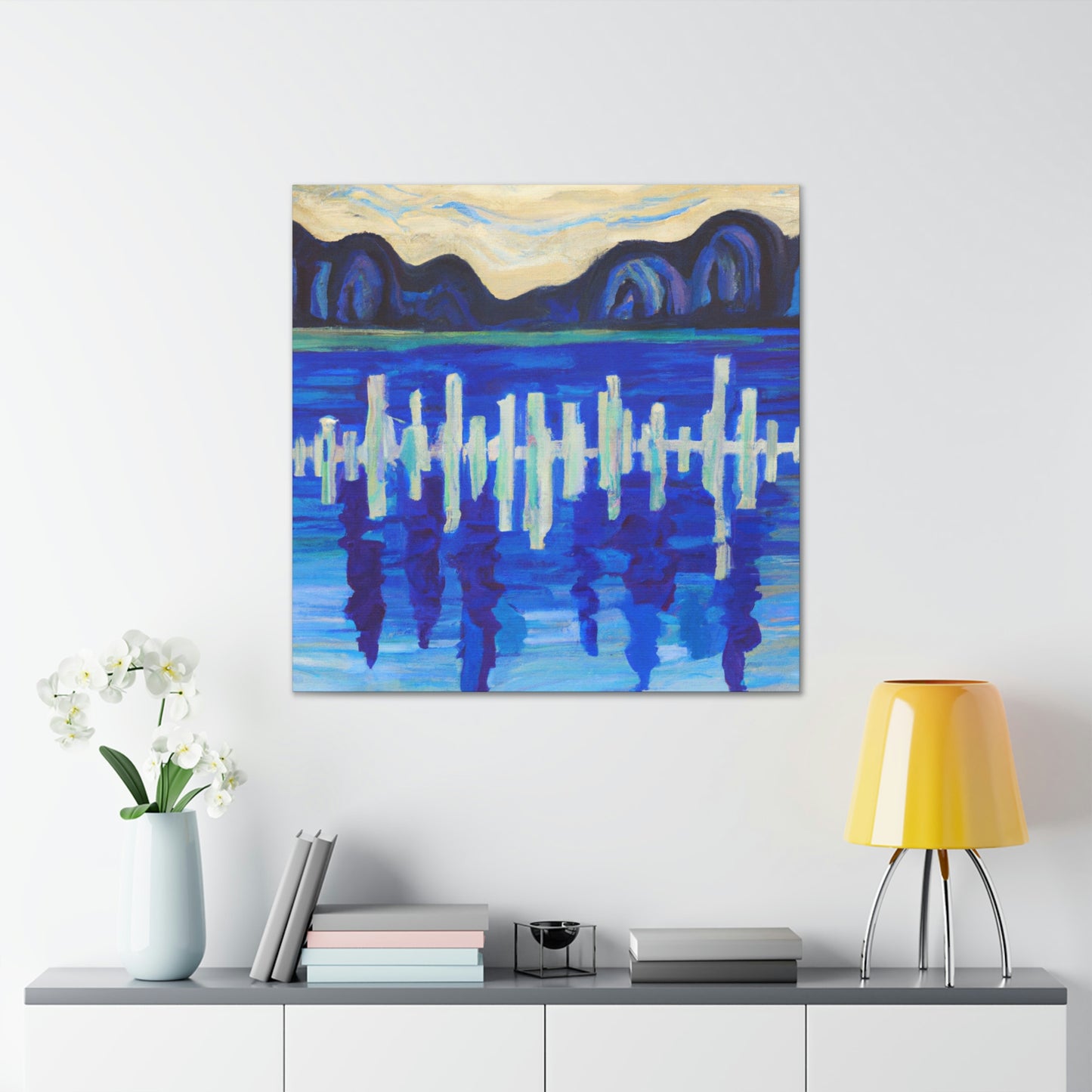 "Echoes of Music Waves" - Canvas