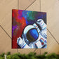 " Astronaut In Spaceflight" - Canvas