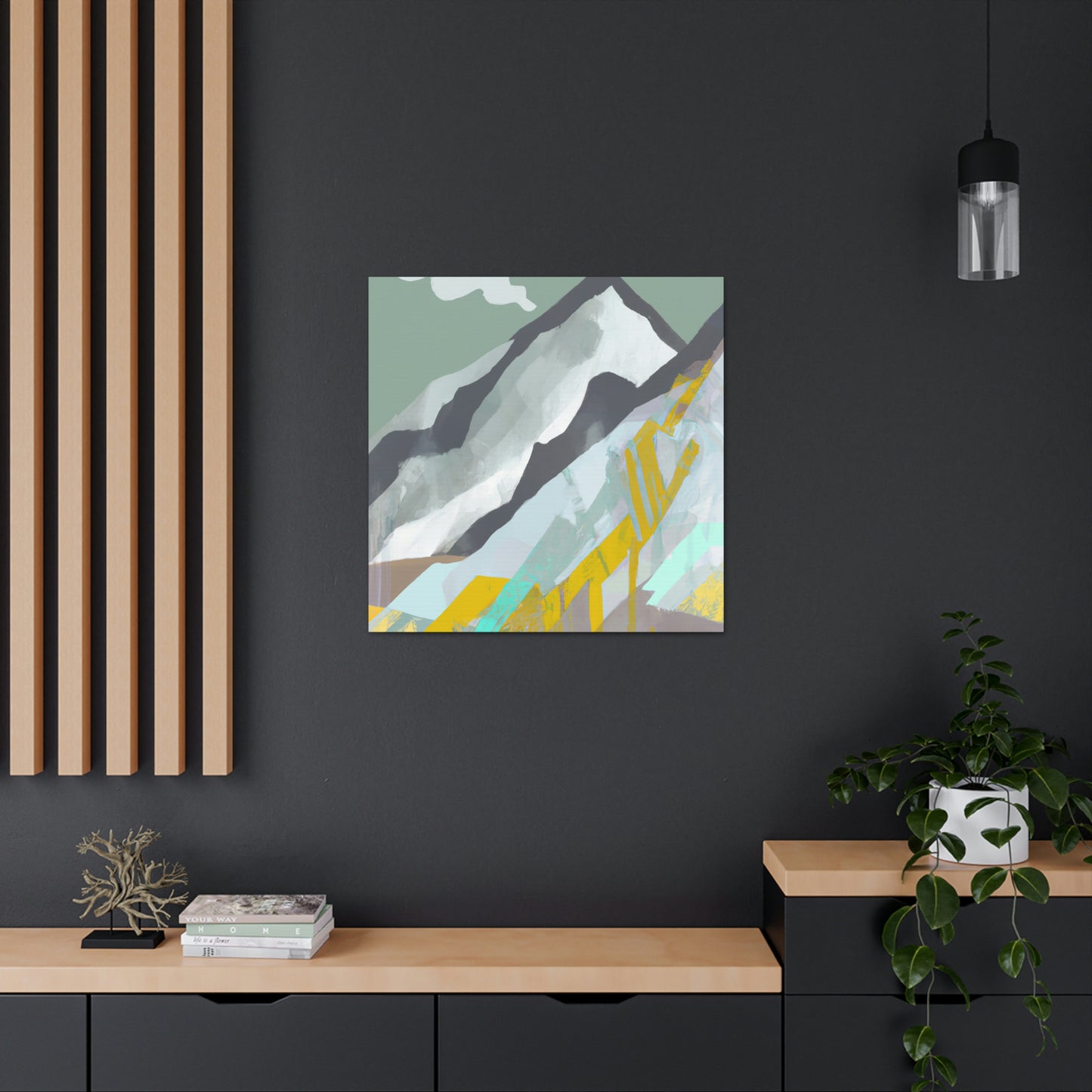 Mountain Majesty Painting - Canvas