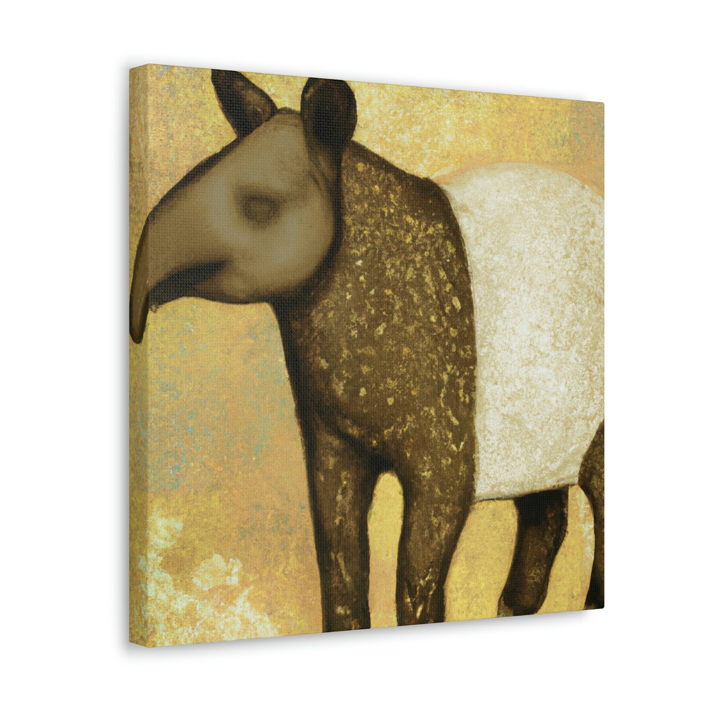 "Malayan Tapir Delight" - Canvas