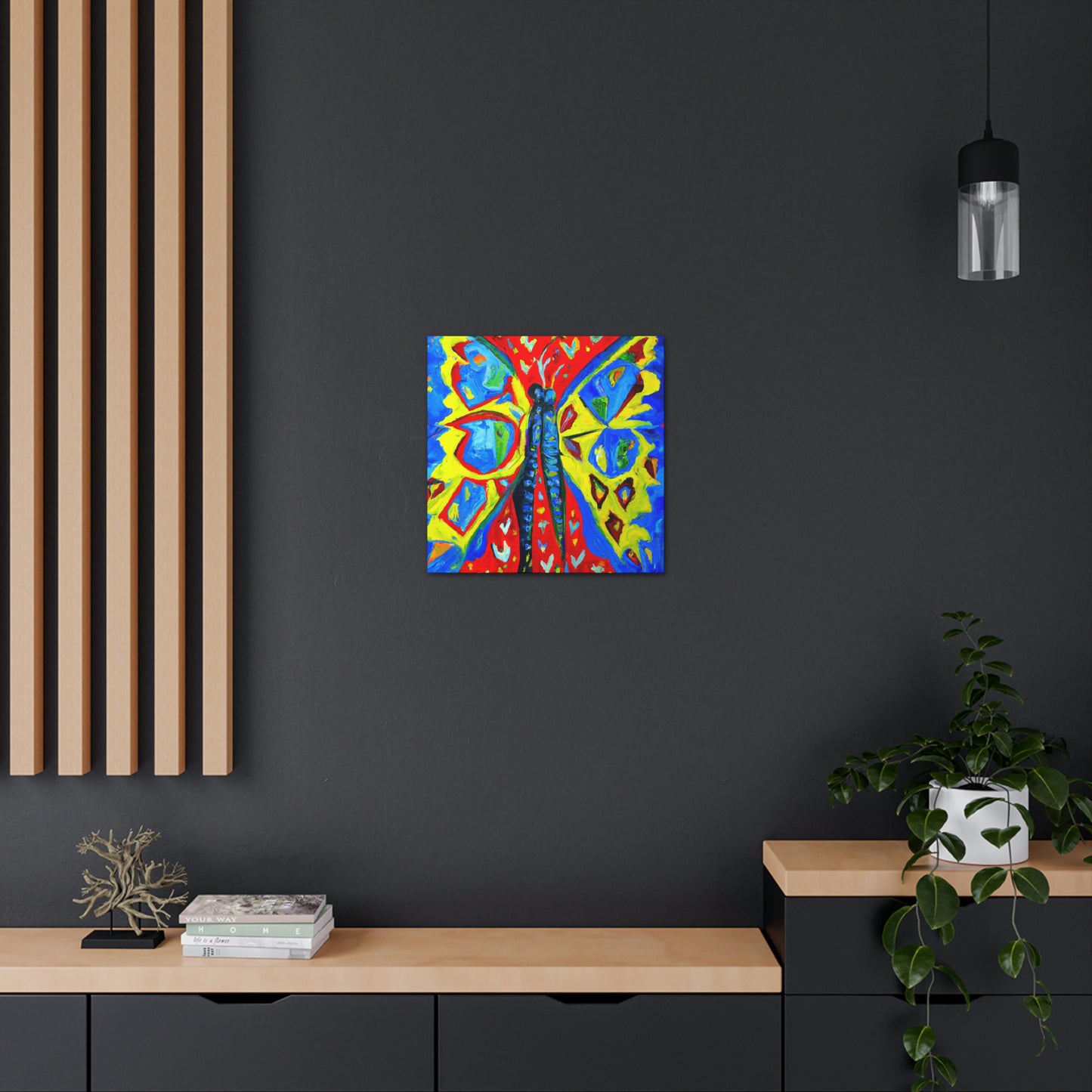 Love Butterfly Embrace - Canvas