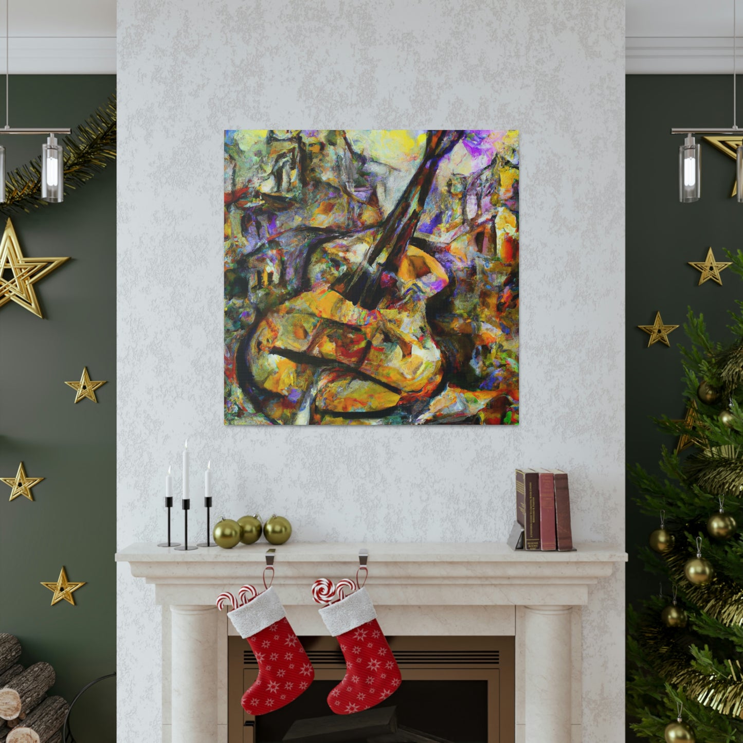 "Mandolin Melodies Music" - Canvas