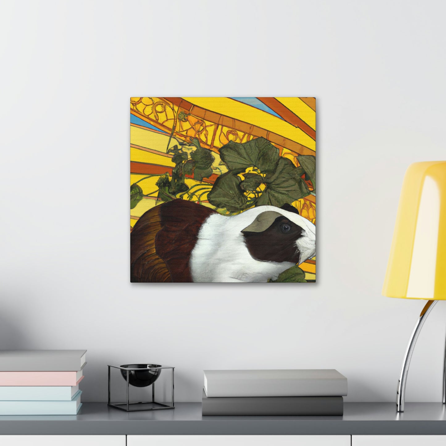 Guinea Pig Grandeur - Canvas