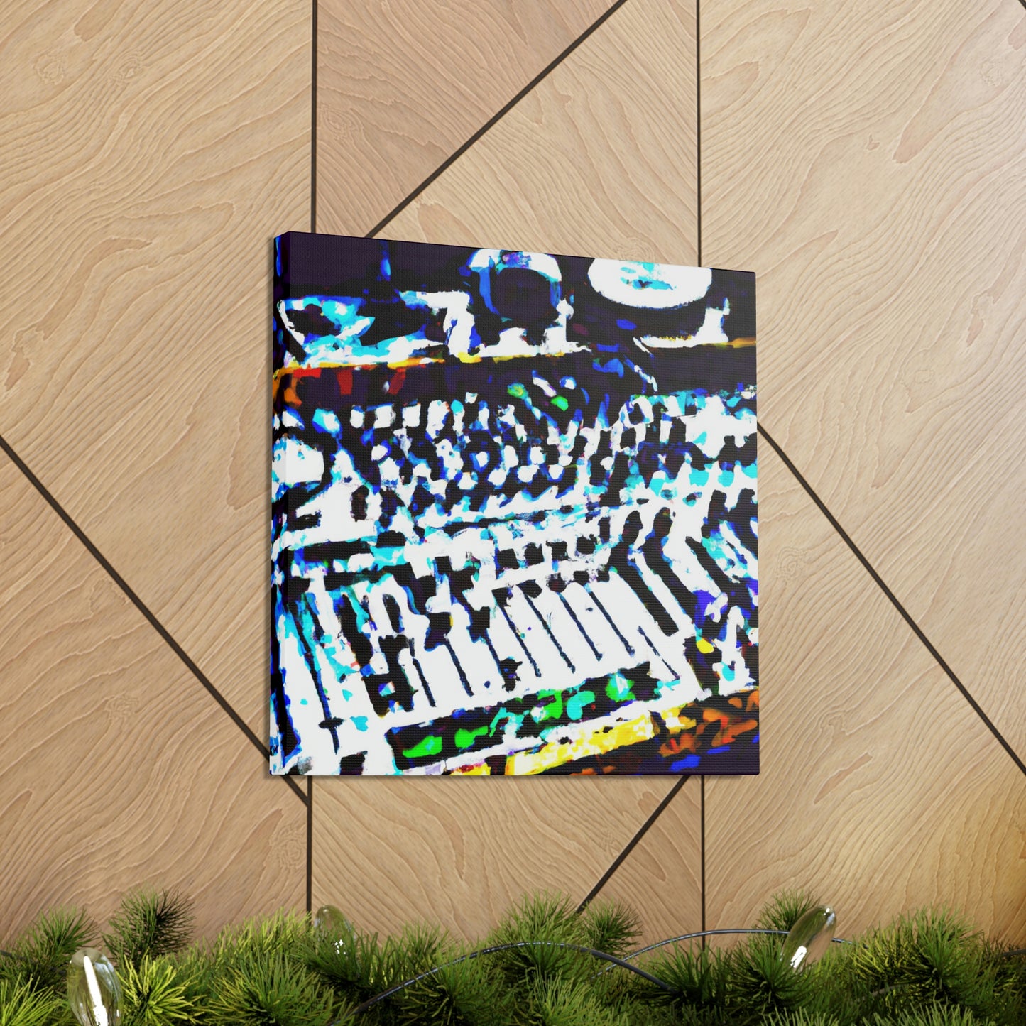 "Mixing Board Melodies" - Canvas