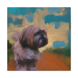 Fur and Whimsy Shih - Canvas