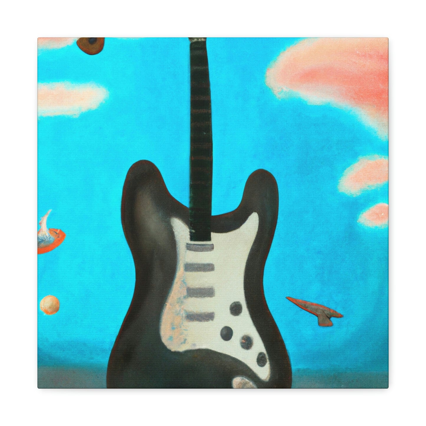 "Fender in Minimalism" - Canvas