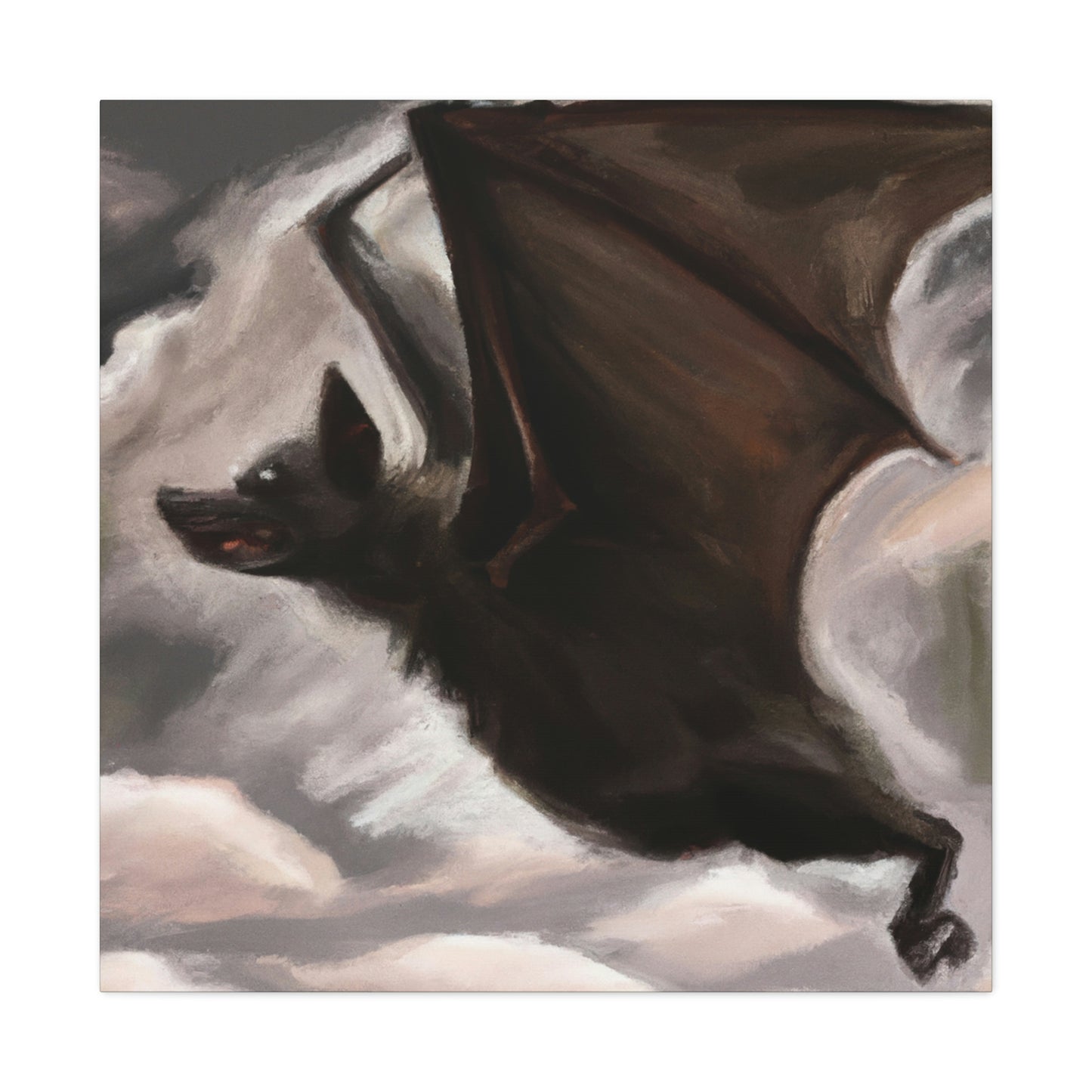 "Skyful of Bats" - Canvas