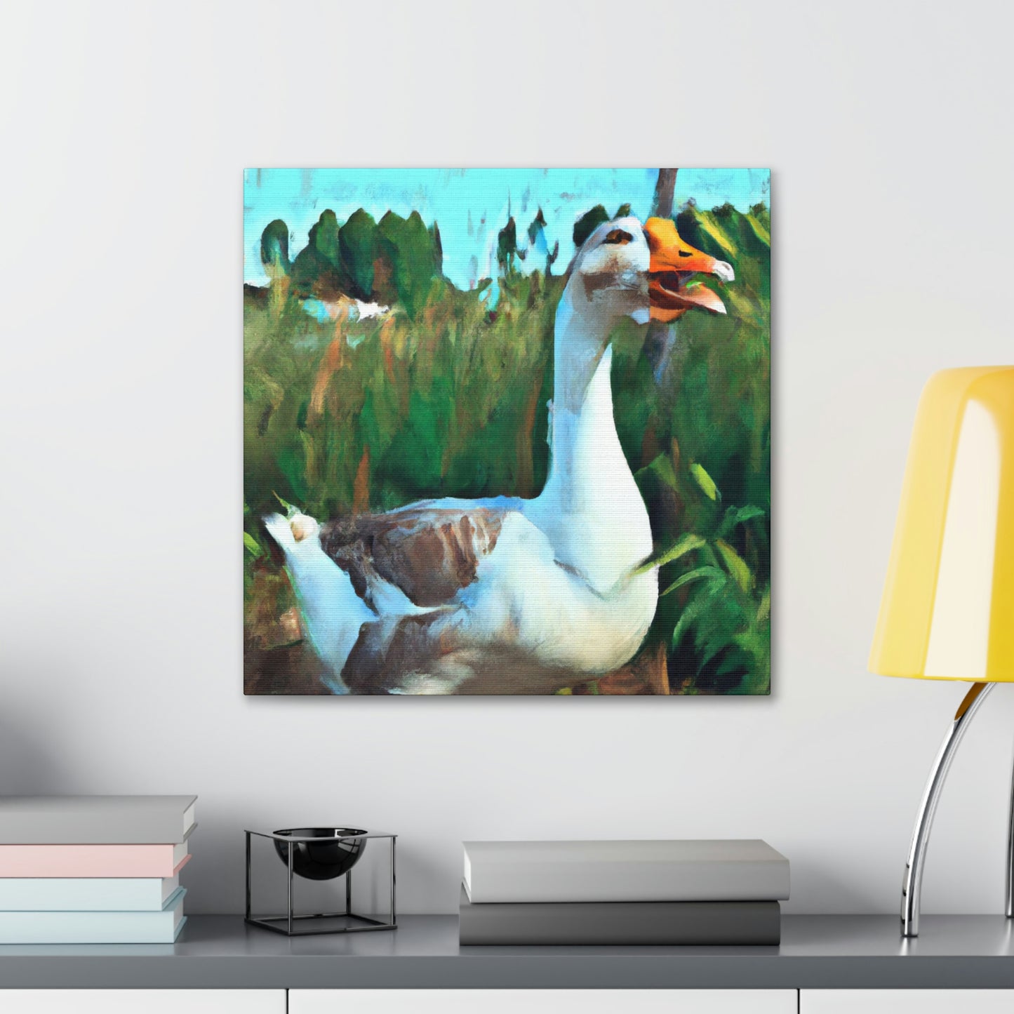 Goose in Flight Dream - Canvas