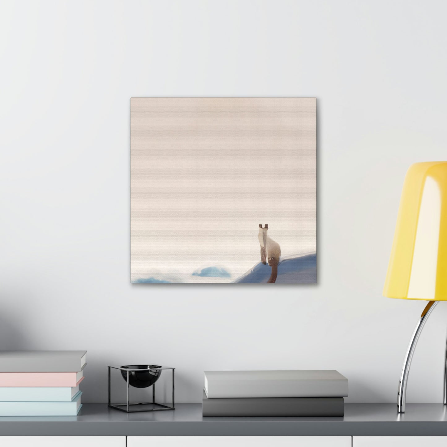 Siamese Simplicity Scene - Canvas