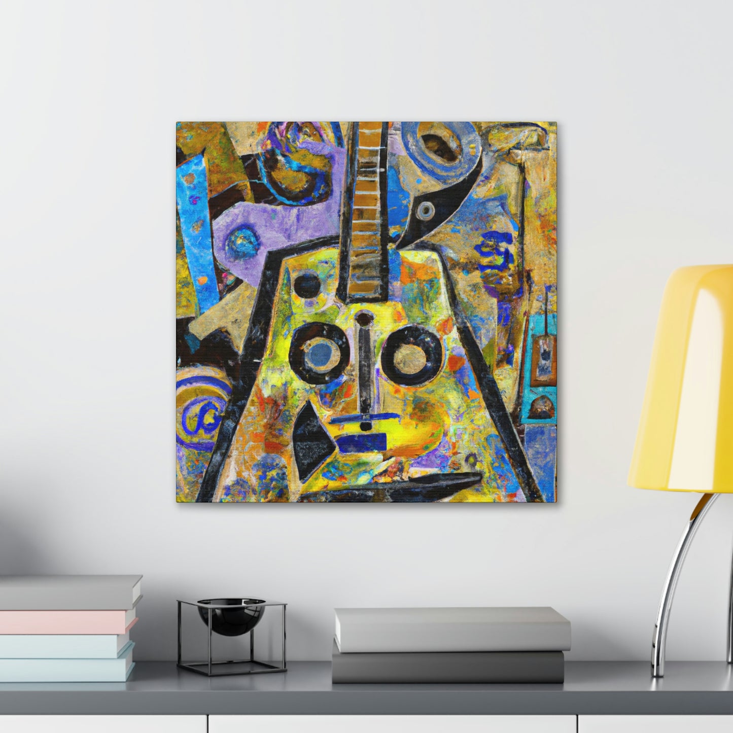 "Banjo in Abstraction" - Canvas