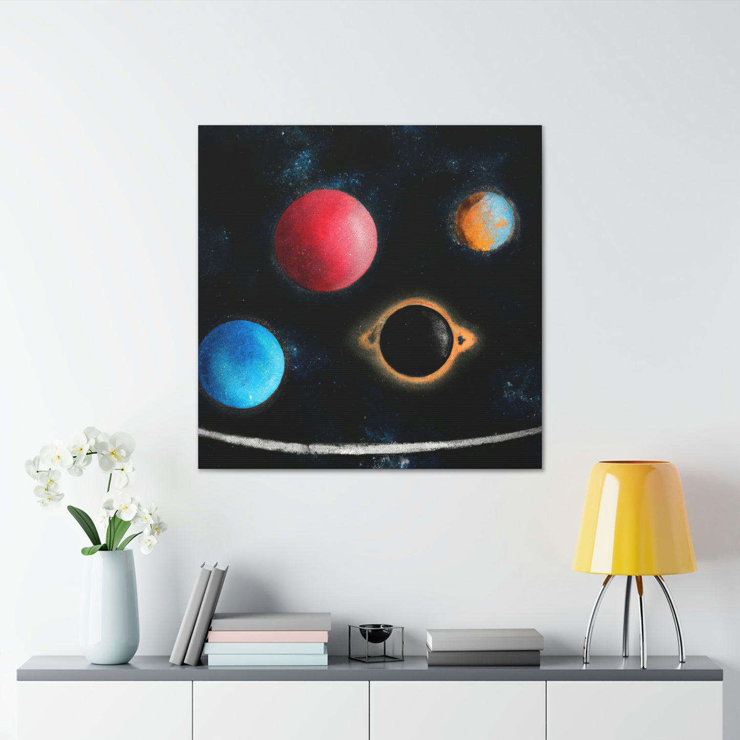 Planets in the Cosmos - Canvas