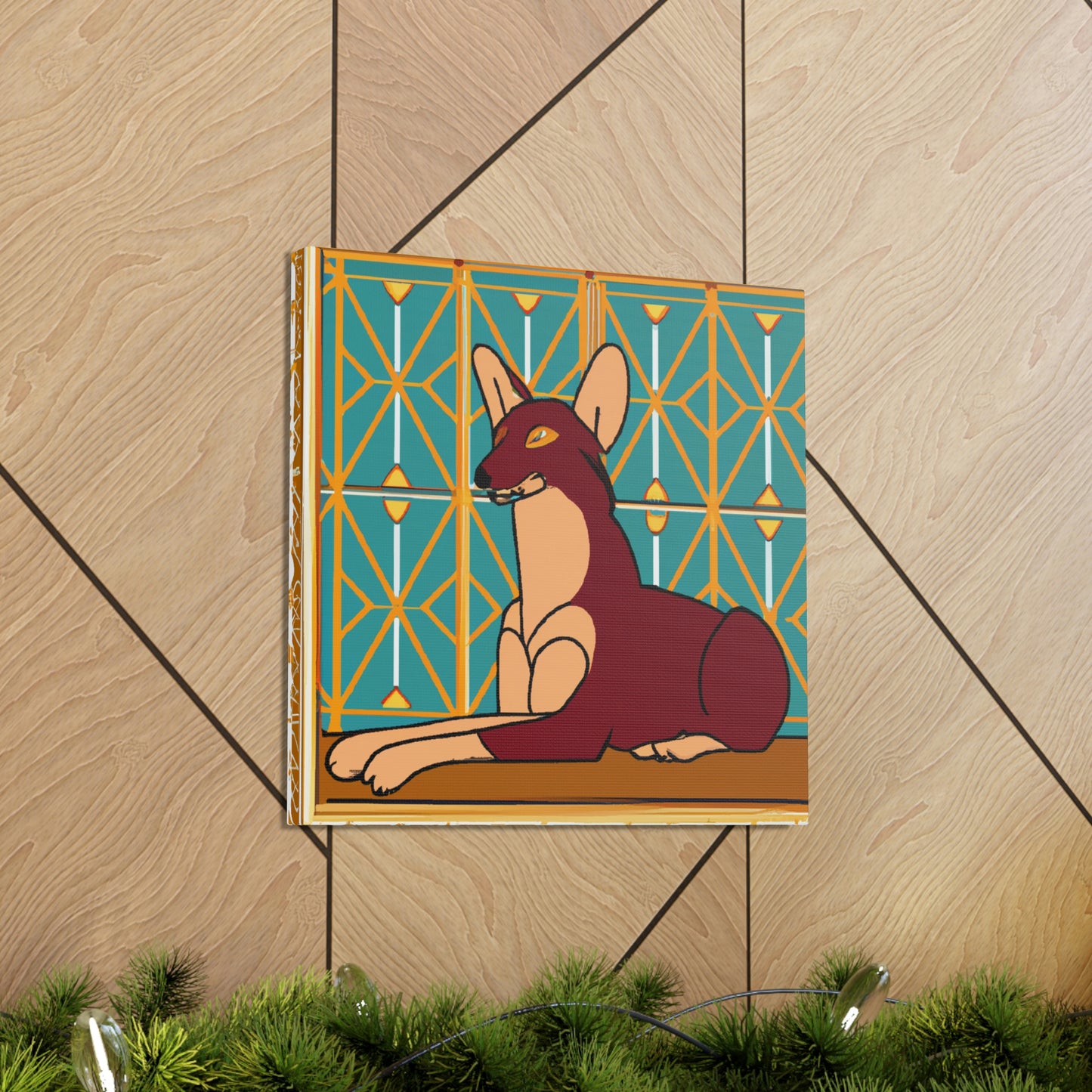 Dhole Deco Dance - Canvas