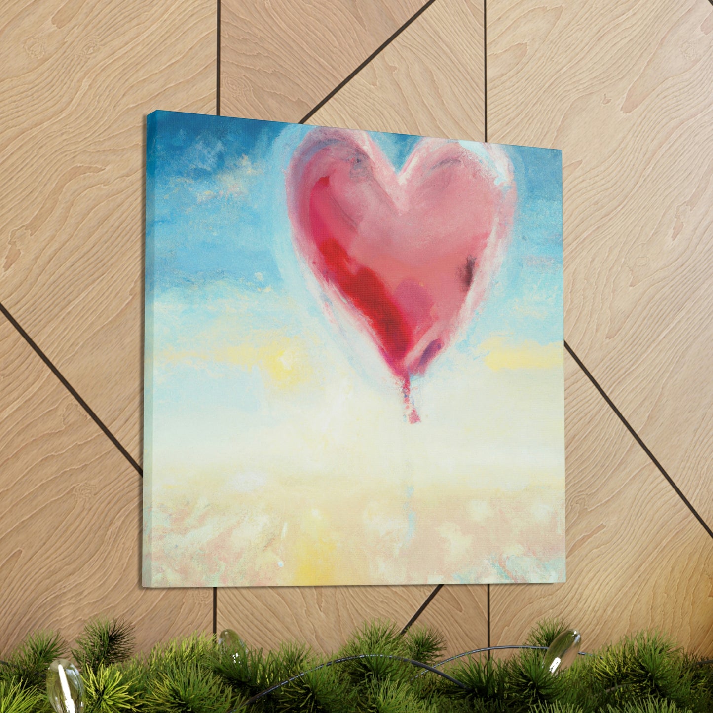 "Heart in the Air" - Canvas