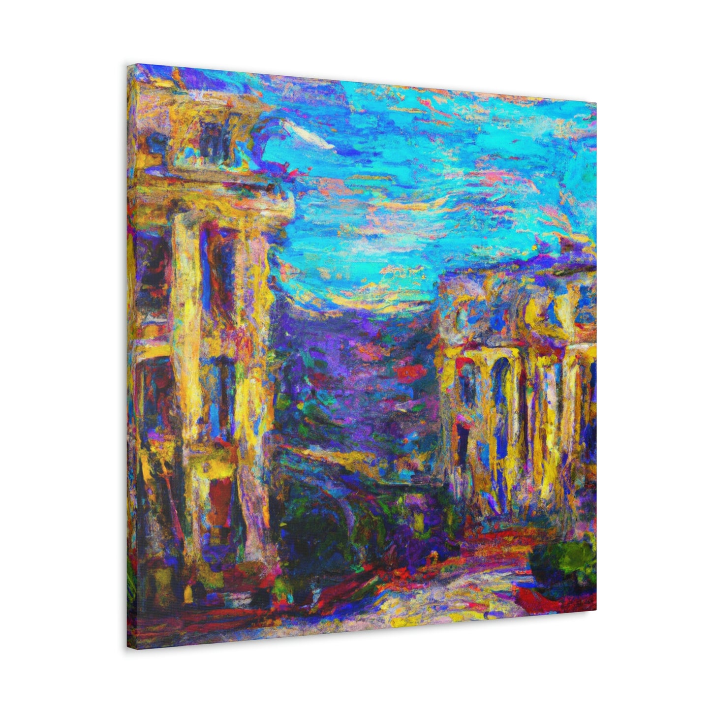 "Neo-Classical Renewal Vision" - Canvas