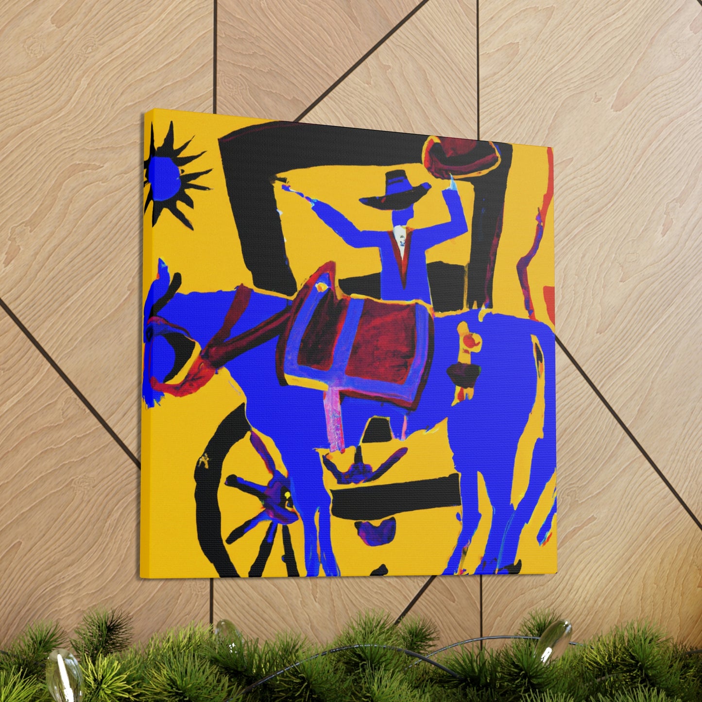 Stagecoach on Canvas - Canvas