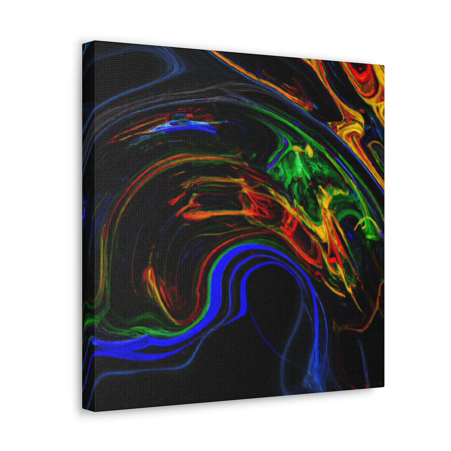 Dawn of Flowing Colors - Canvas