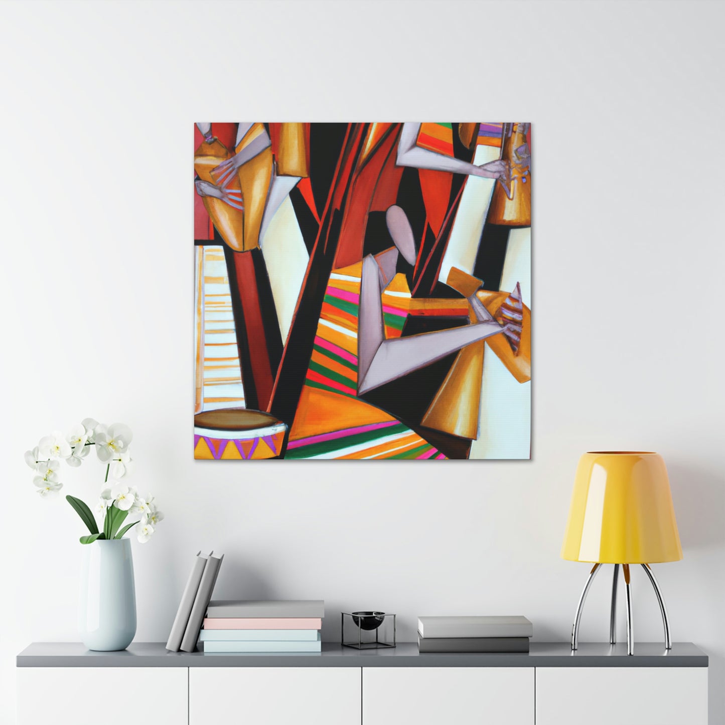 "Bongo-ing 20s Jazz" - Canvas