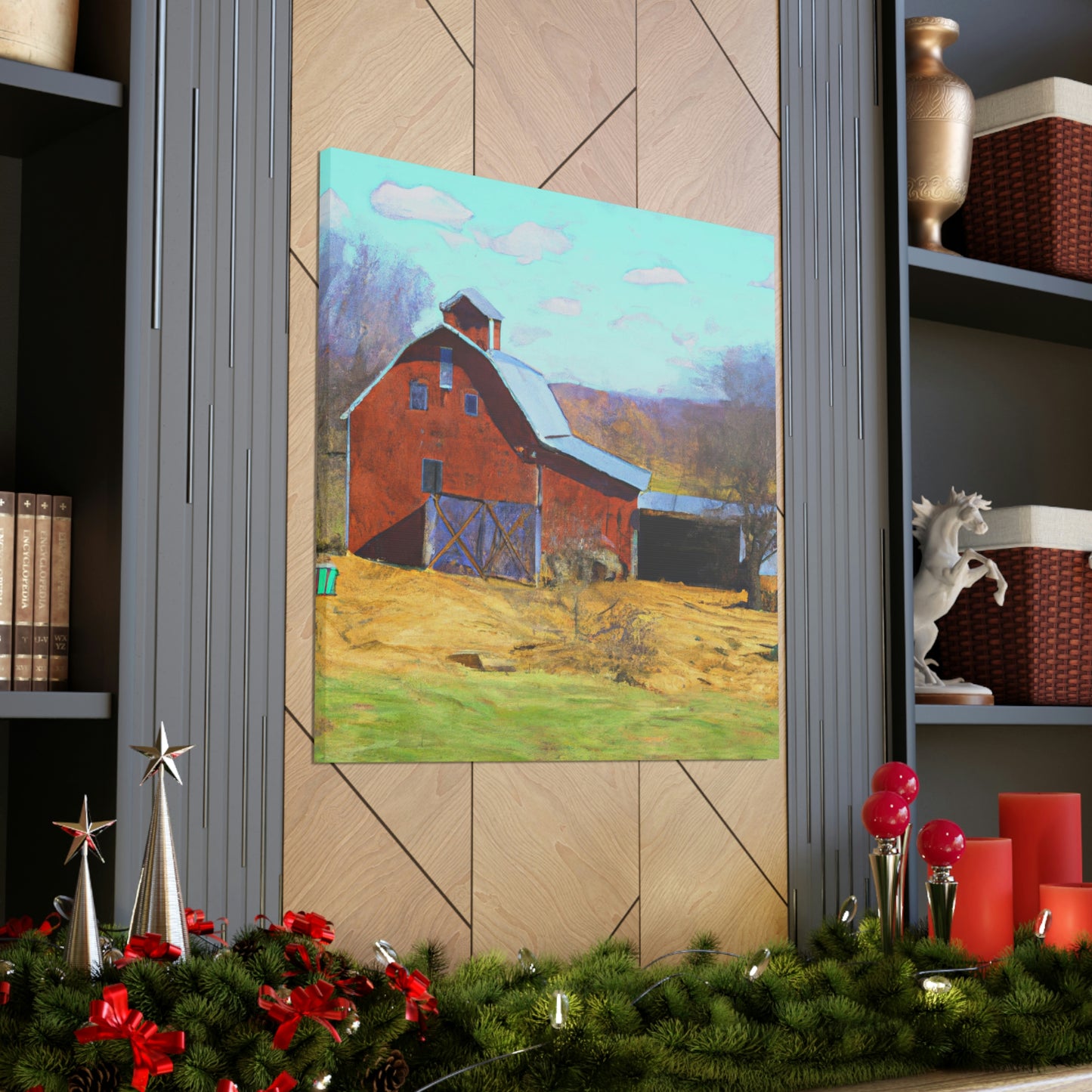 "Barn in the Countryside" - Canvas