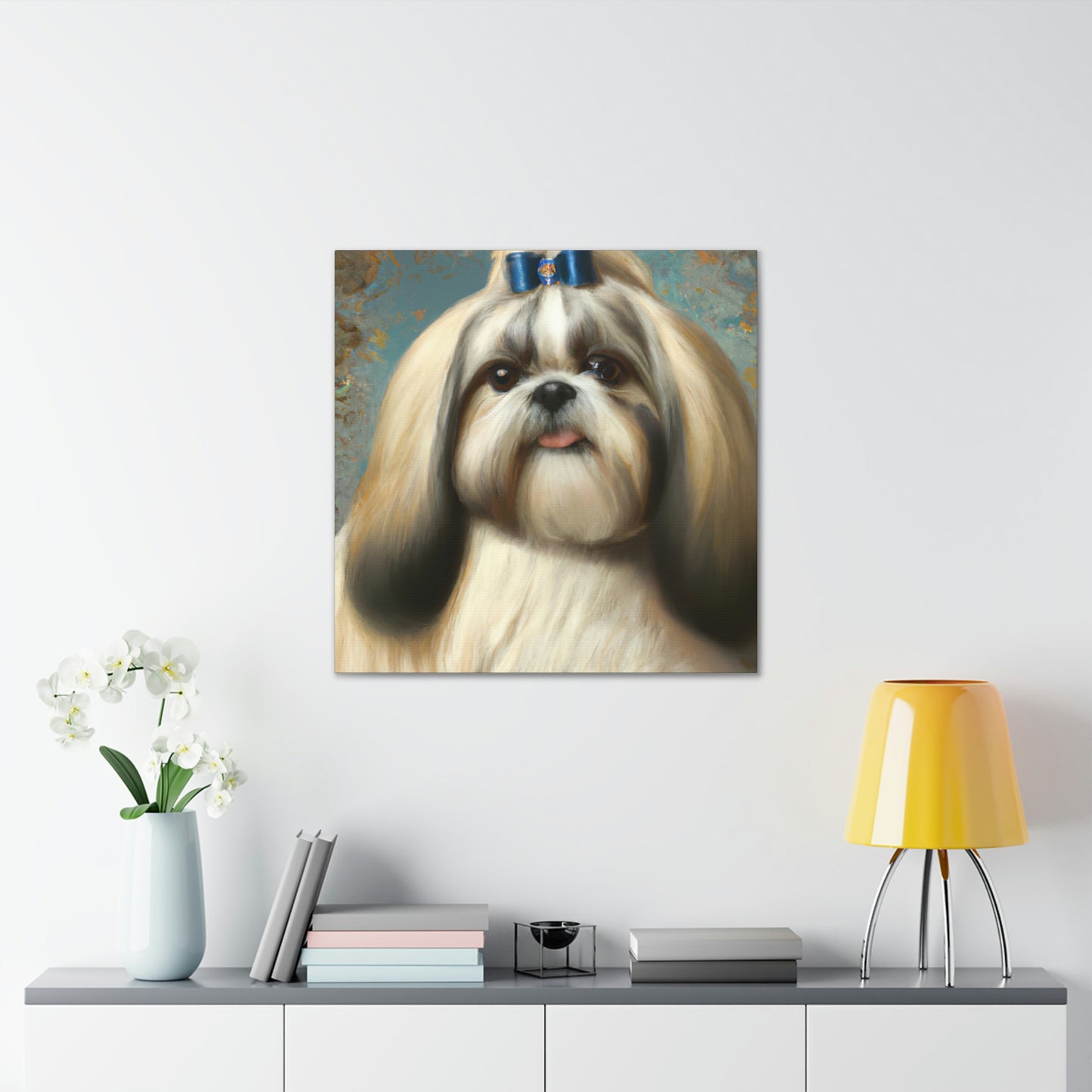 Shih Tzu majesté - Canvas