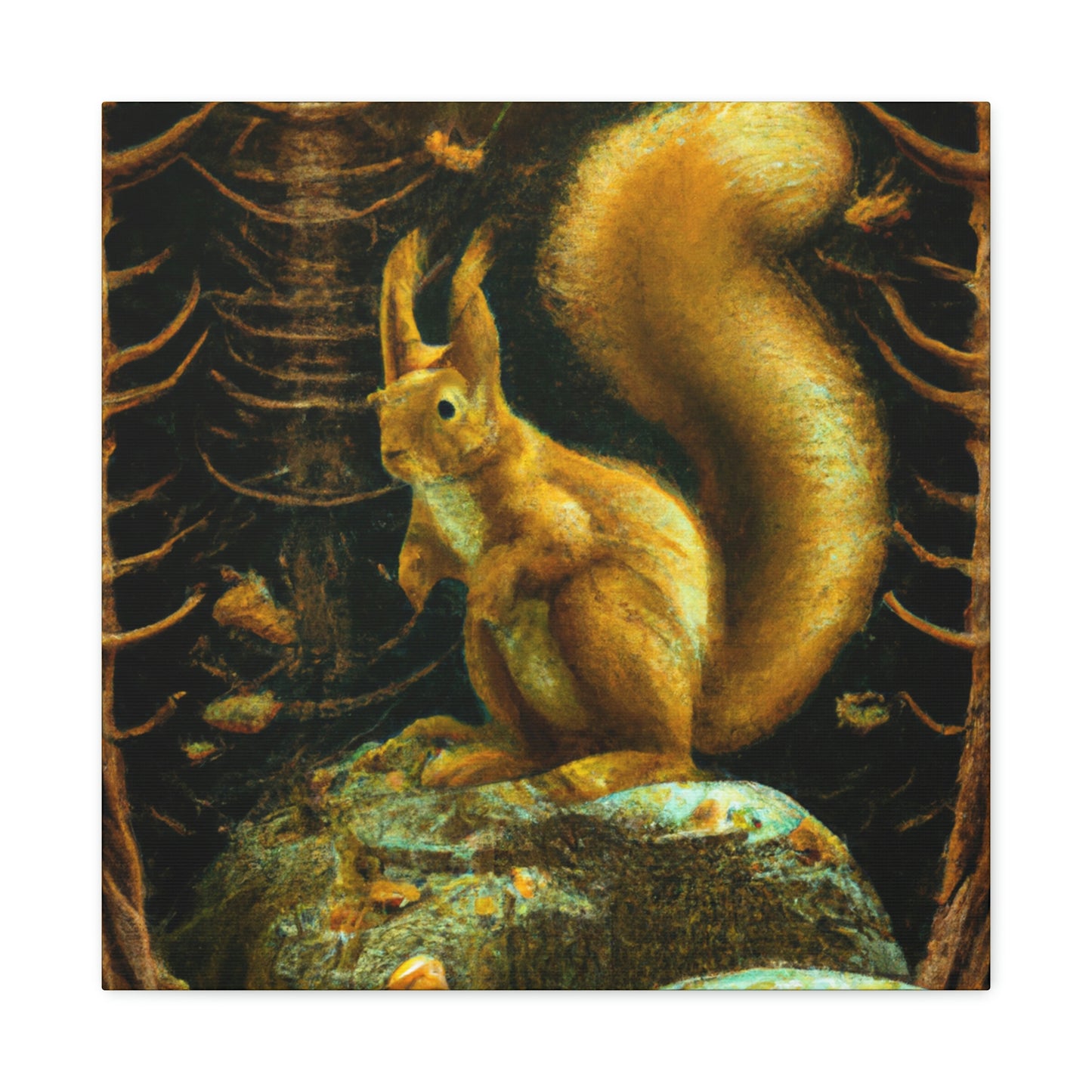 Squirrels in Splendor - Canvas