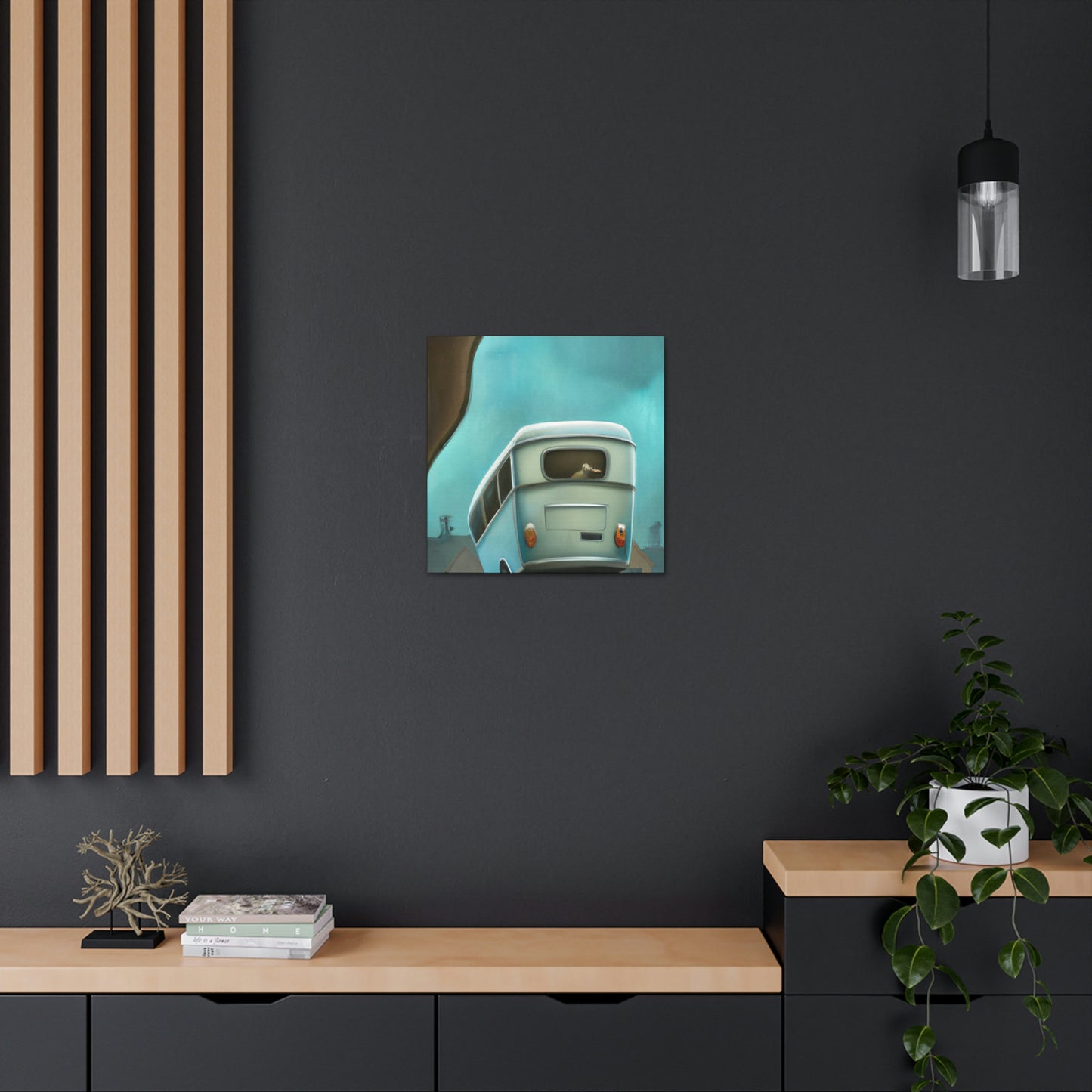 "Camper Van Onward Travel" - Canvas