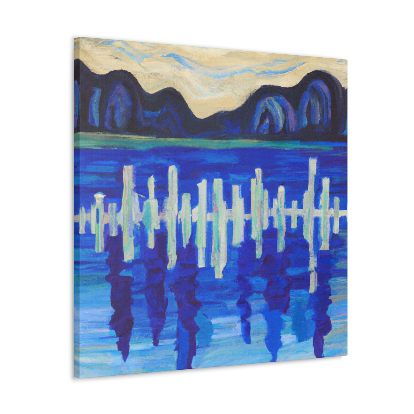 "Echoes of Music Waves" - Canvas