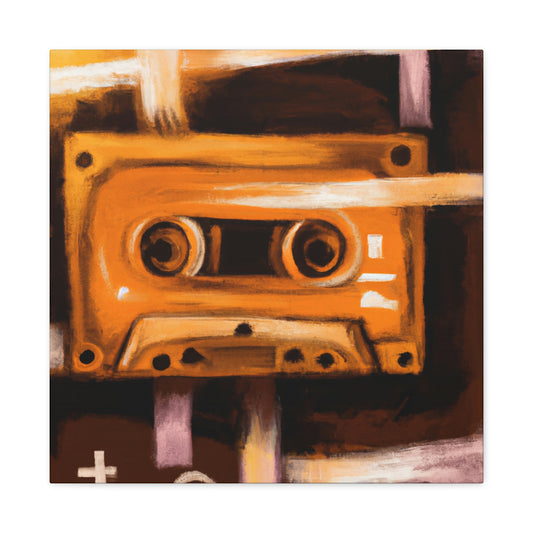 "Cassette Tape Melodies" - Canvas