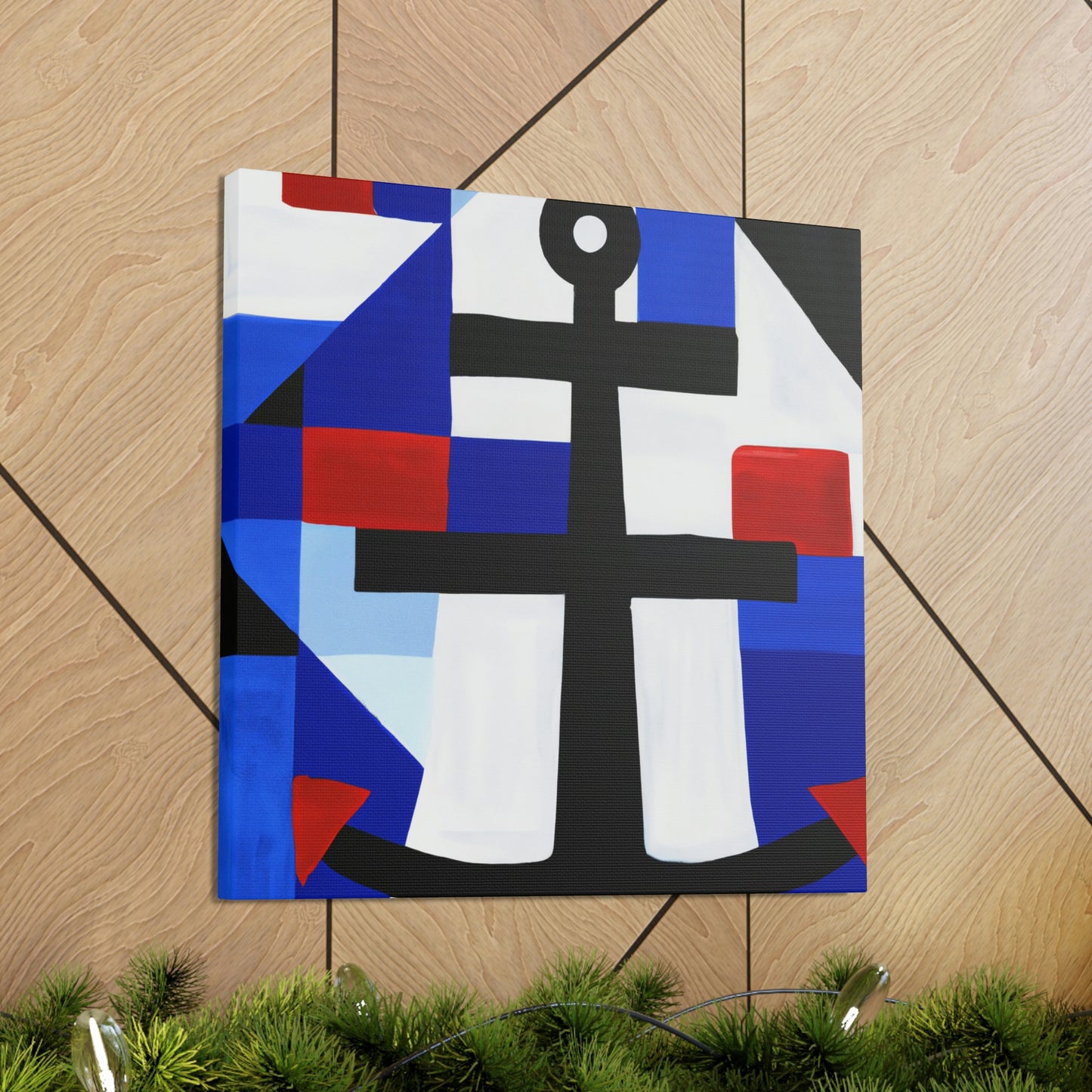 "Anchoring the Abstract" - Canvas