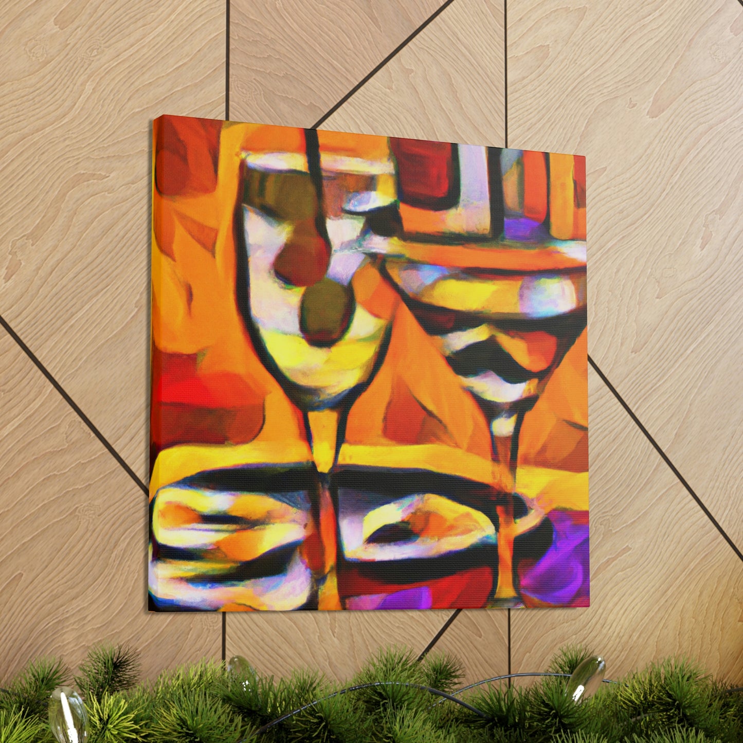 Boozy Brushstrokes - Canvas