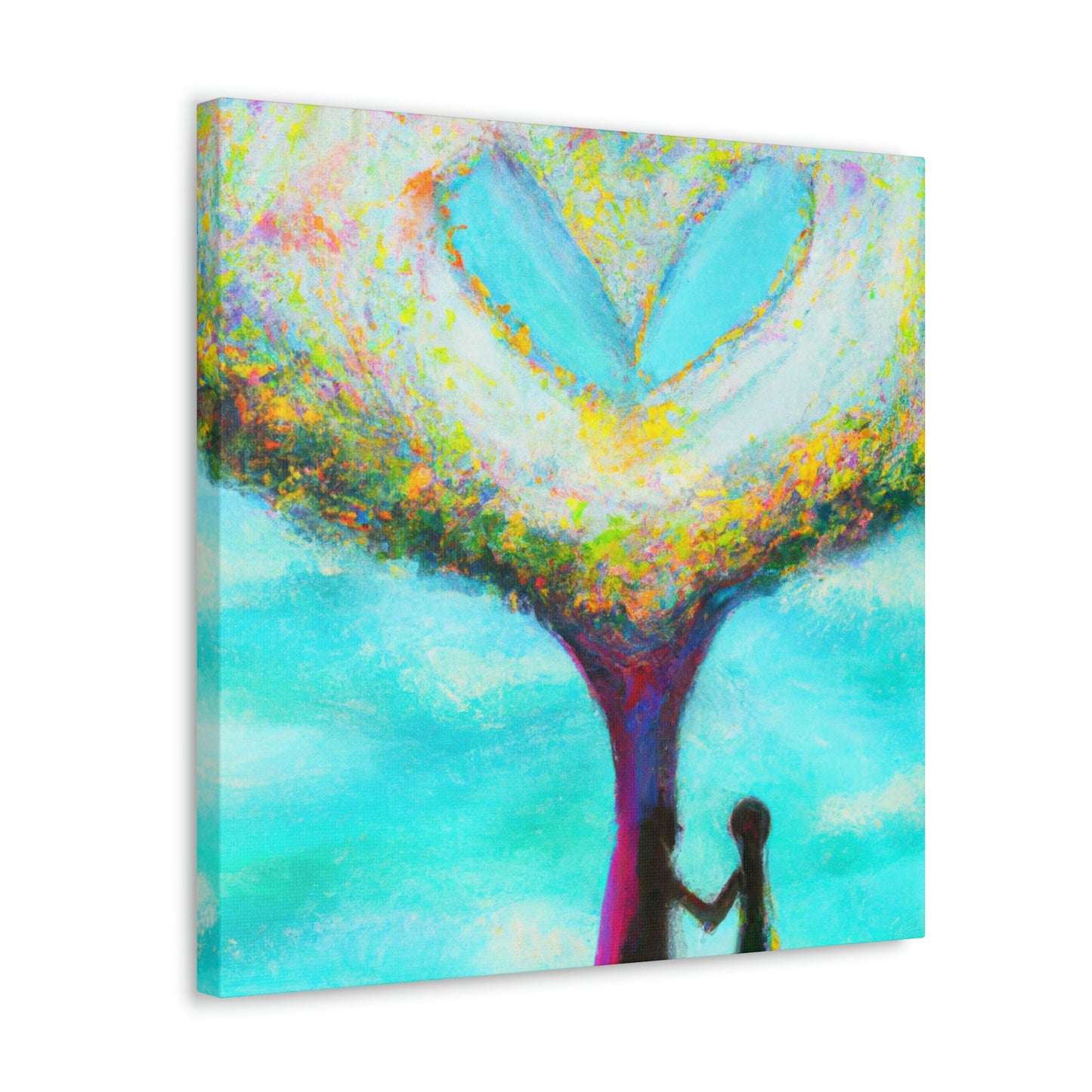 "Love Tree Abstracted" - Canvas