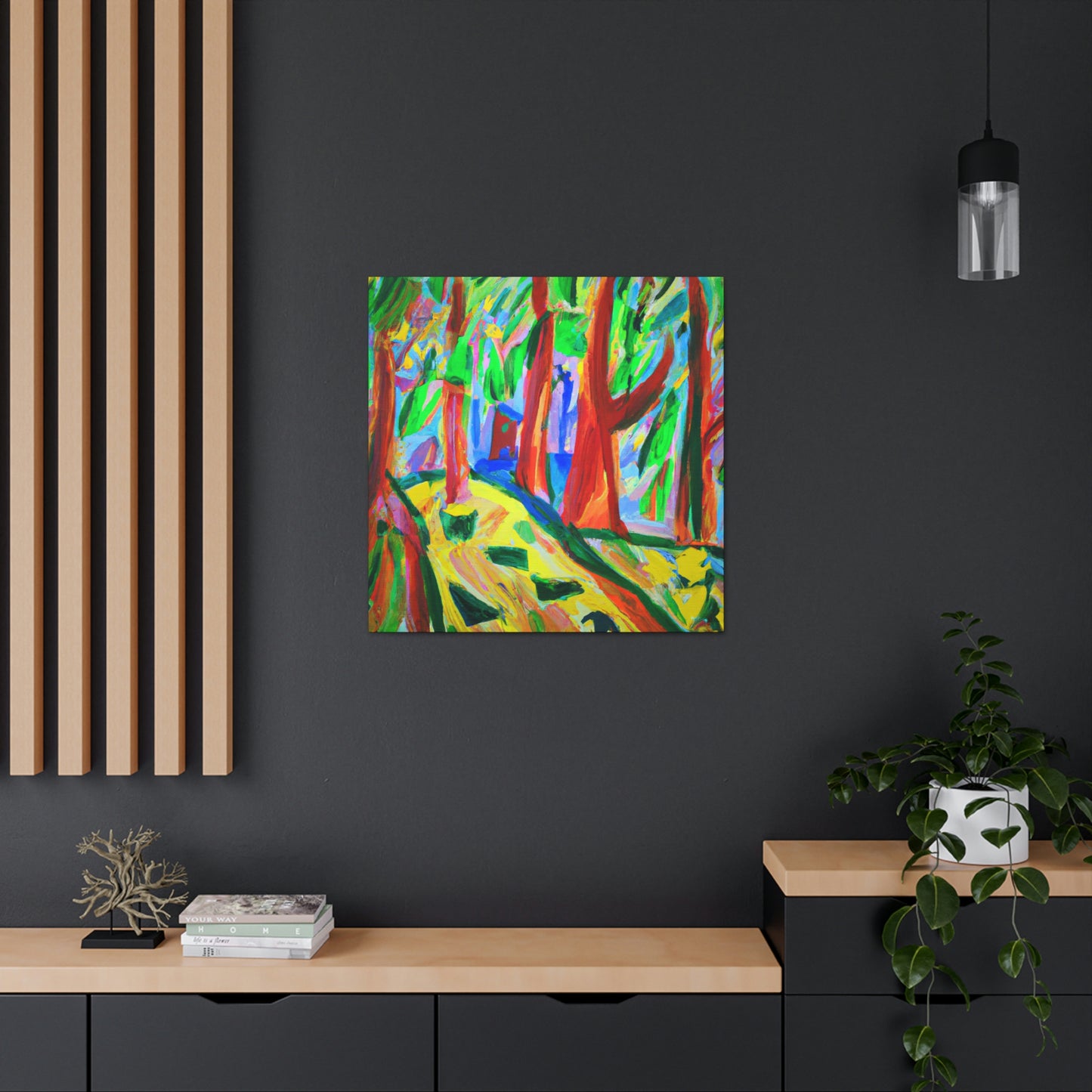 "Enchanted Forest Dreaming" - Canvas